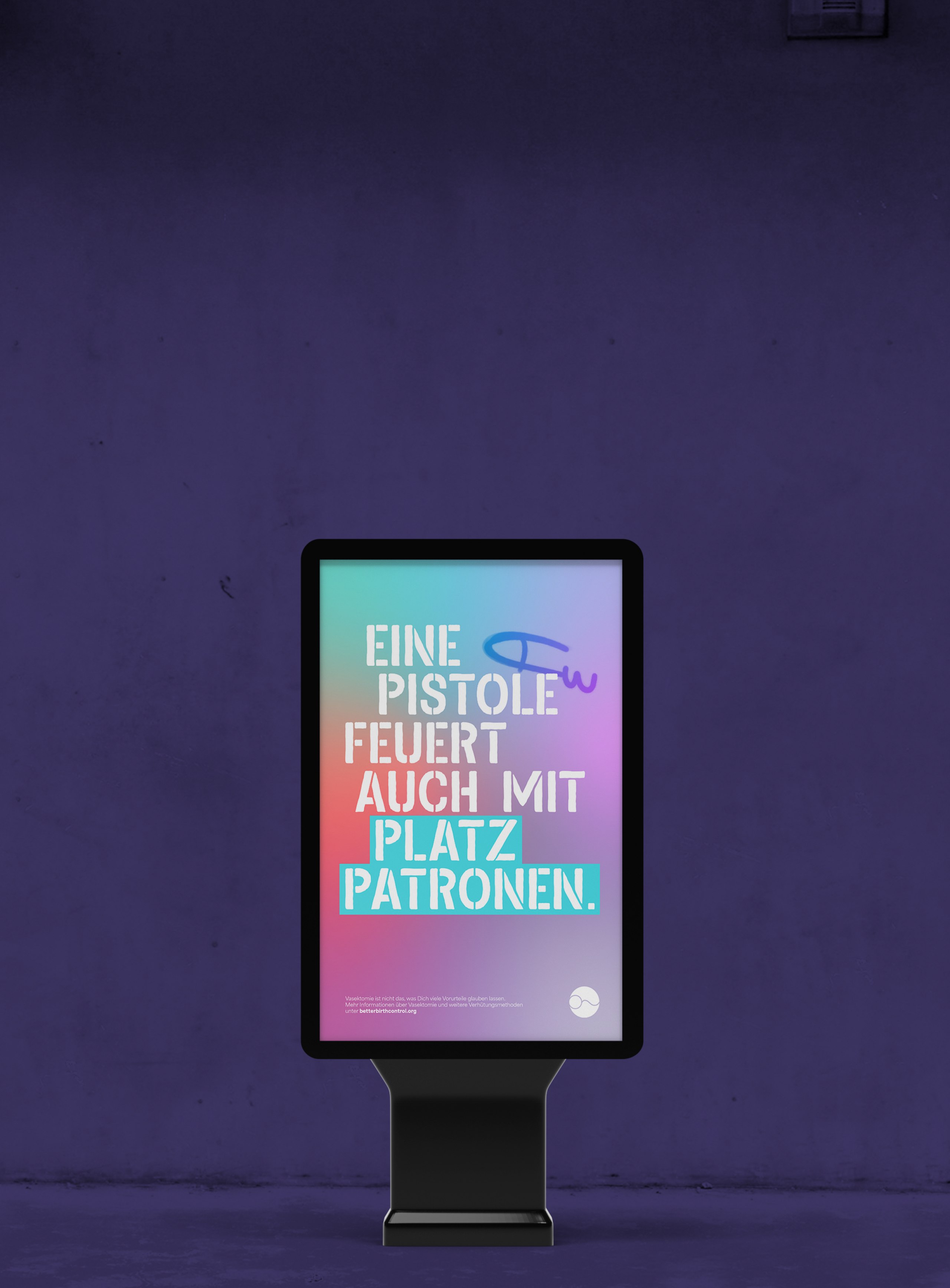 eine Aufklärungskampagne über die Vorurteile der Vasektomie