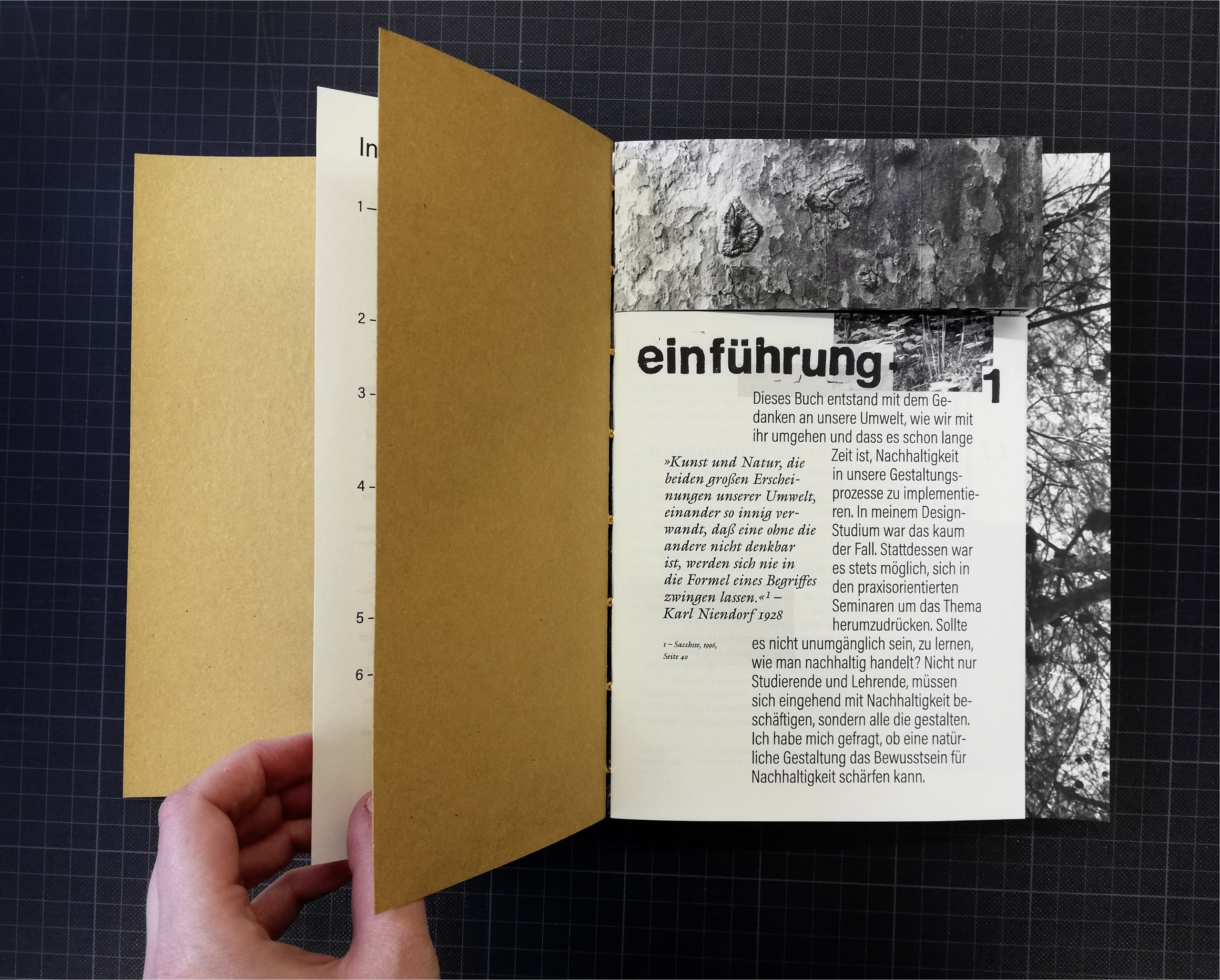 Für ein nachhaltiges Bewusstsein im Editorial Design