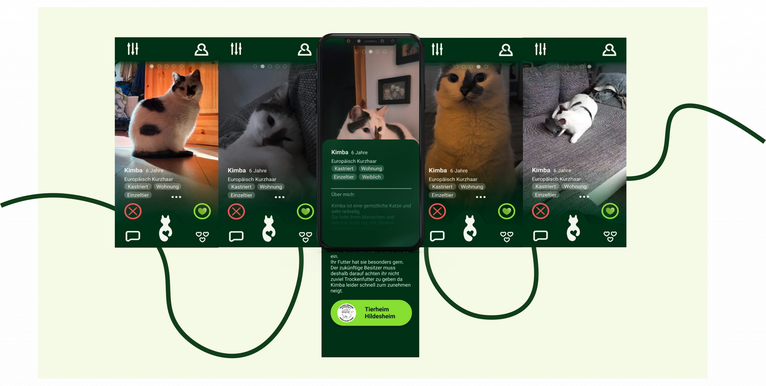 Eine App zur Haustiervermittlung