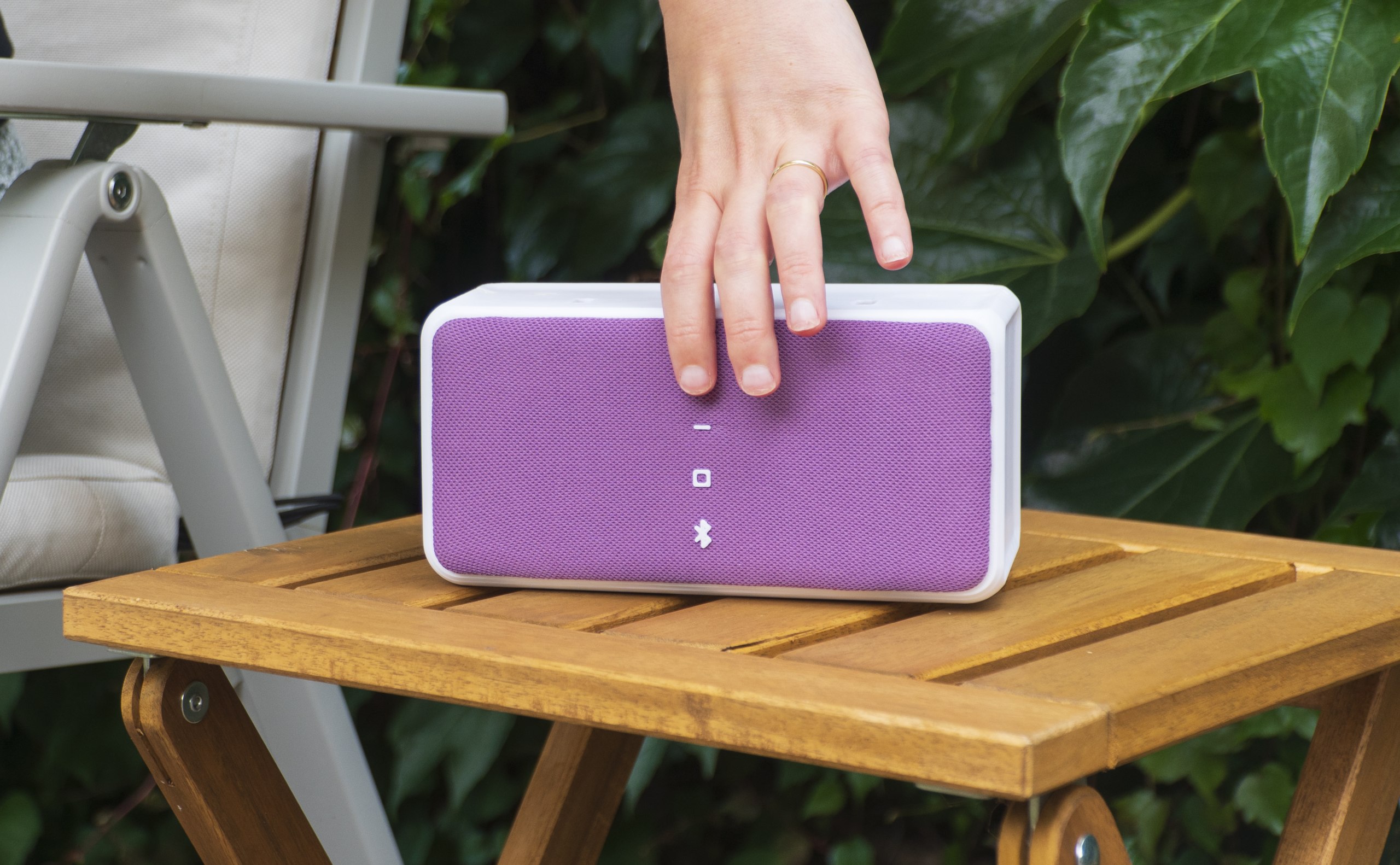 Modulares Bluetoothlautsprechersystem mit Packaging Design
