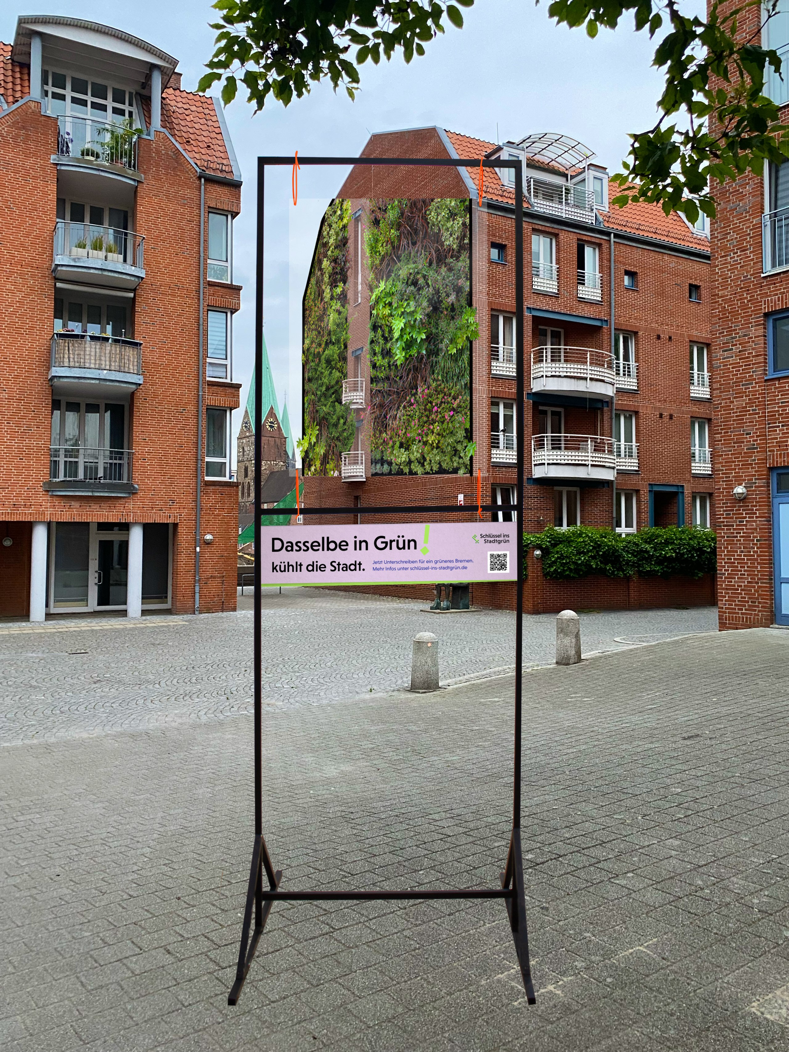 Aktivierende Kampagne für mehr Gebäudebegrünung in Bremen