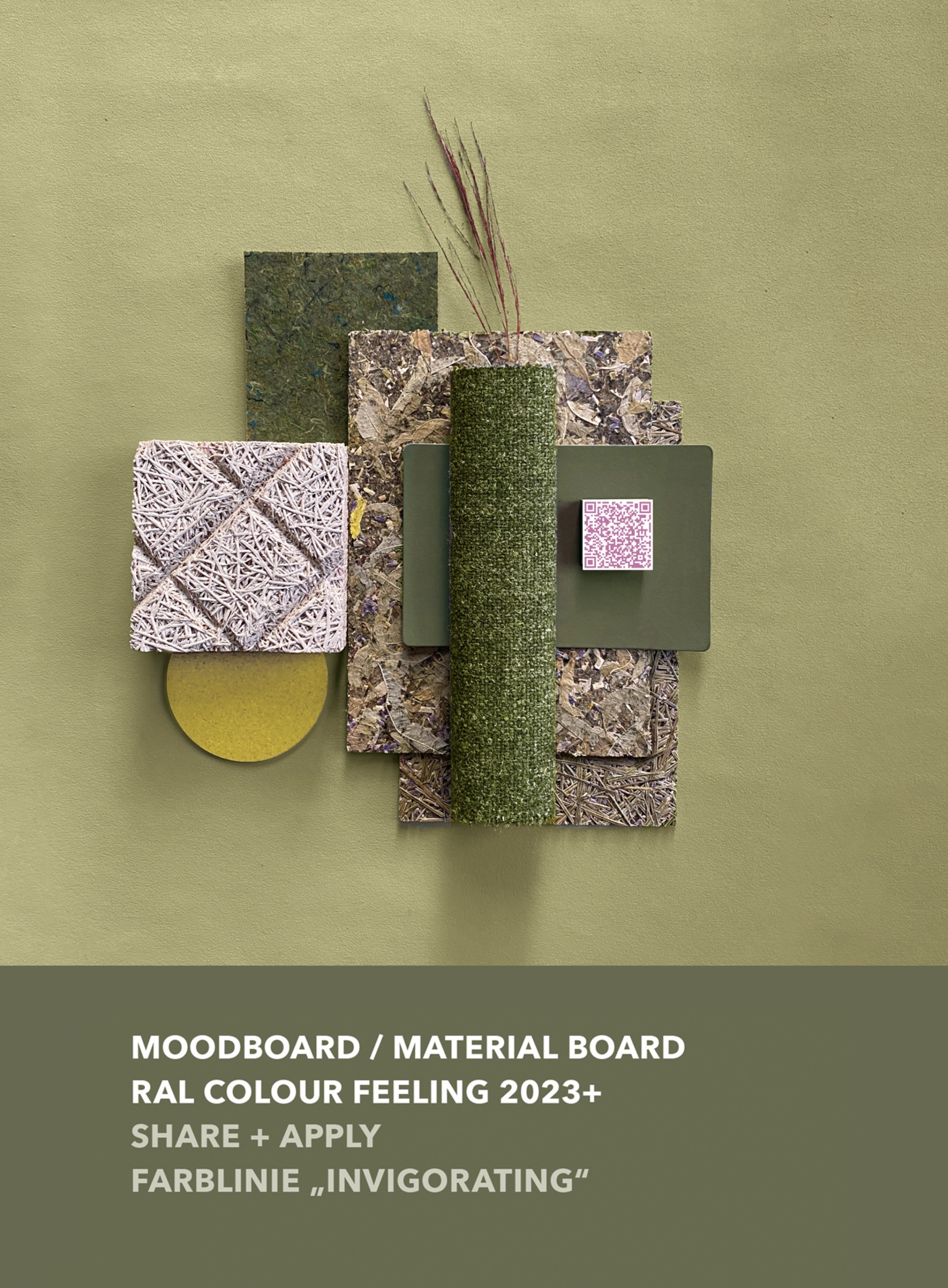 Nachhaltige Musterbox 2.0 für Moodboards