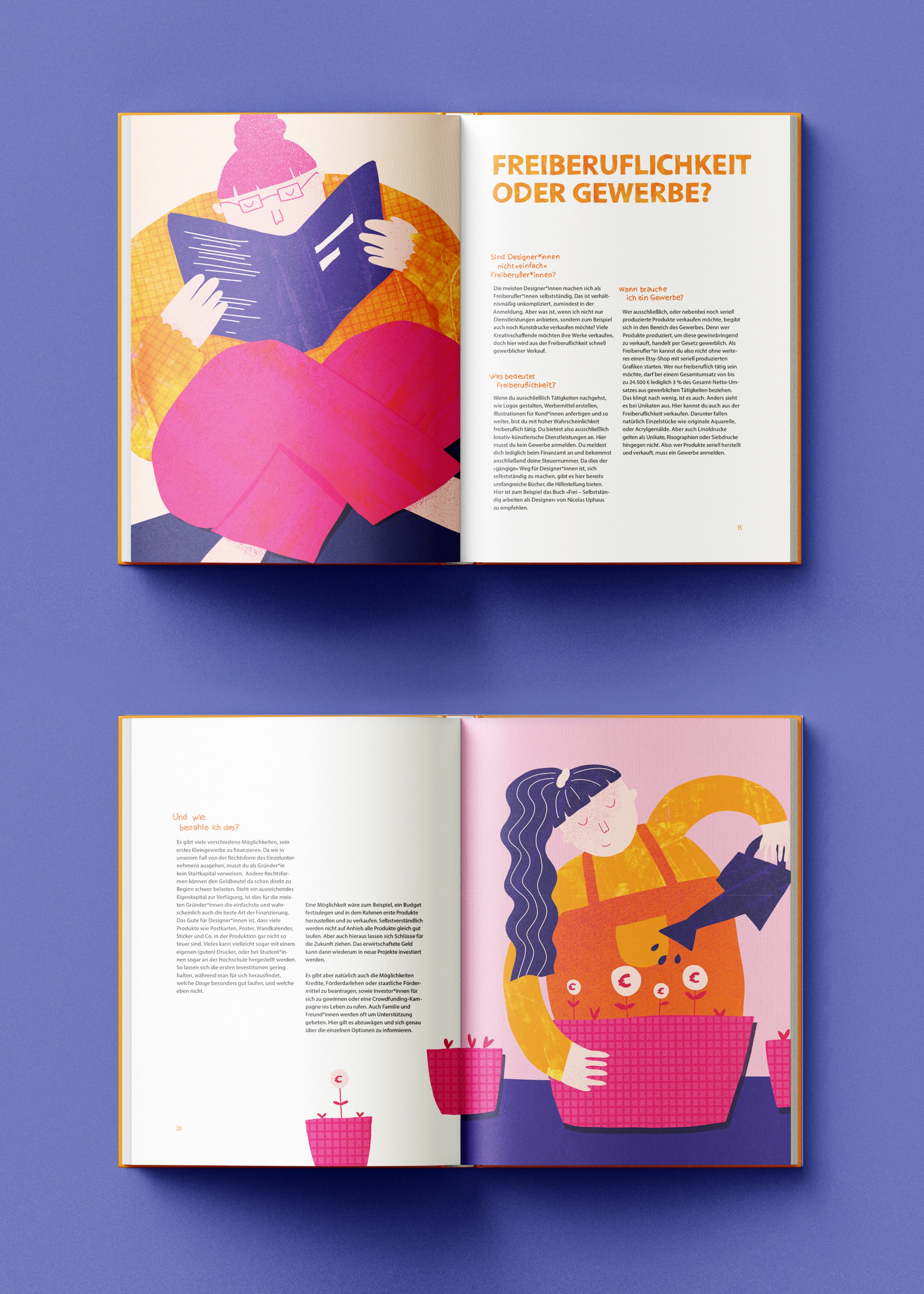 Nebengewerbe gründen als Designer*in