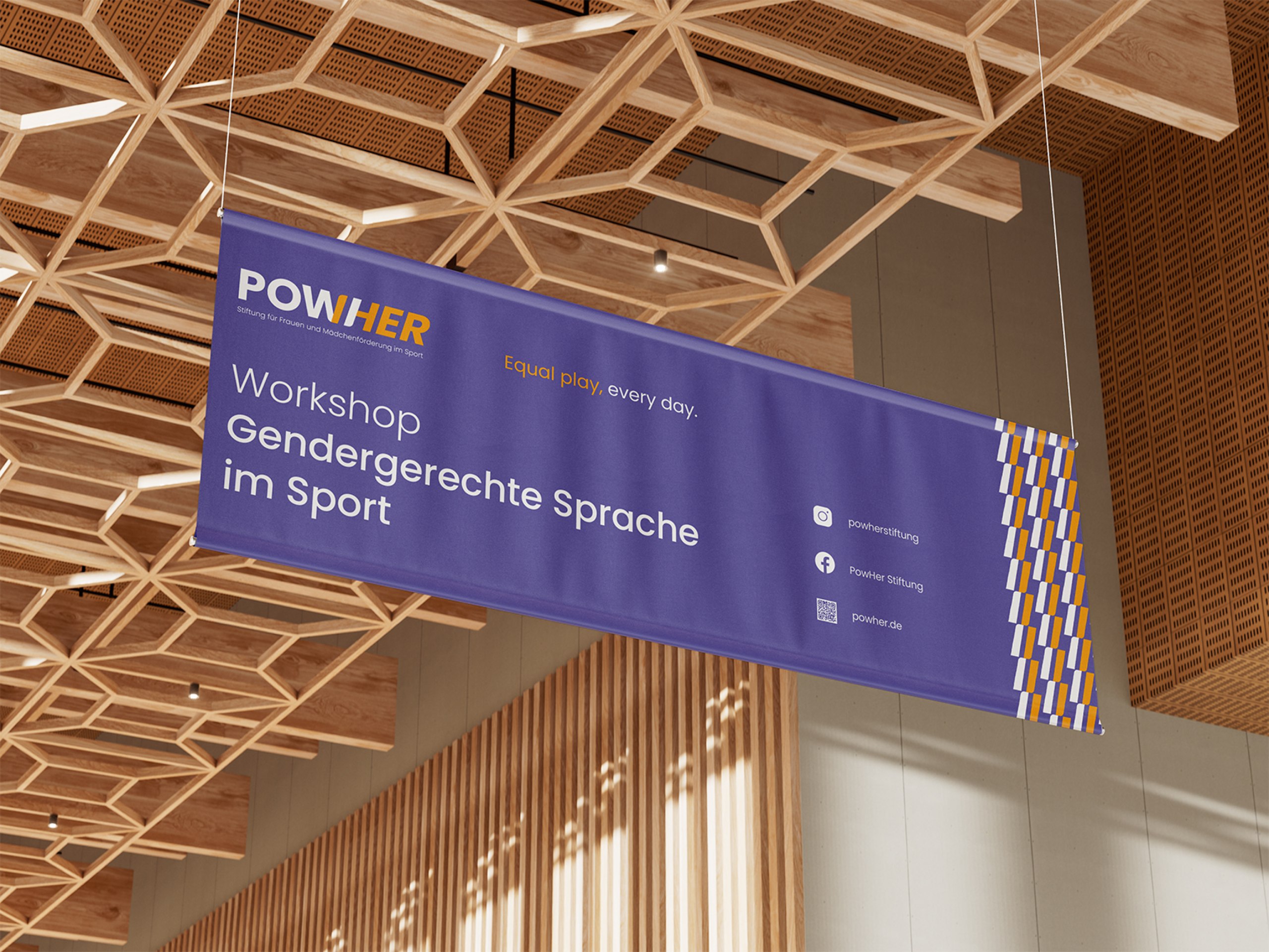 Entwicklung eines Corporate Designs und eines Workshops mit Schwerpunkt auf gendergerechte Sprache im Sport