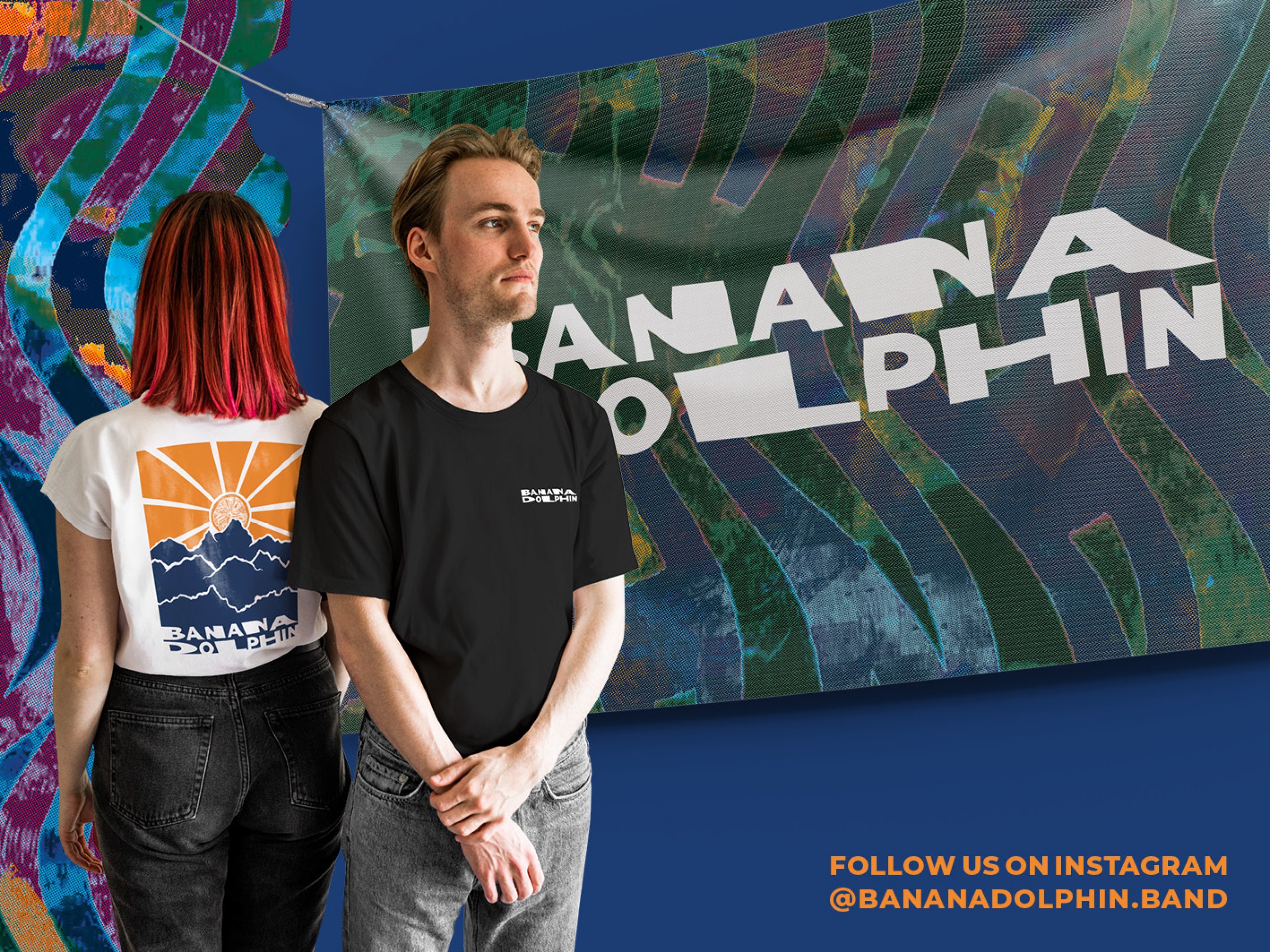 Das visuelle Auftreten für eine Indie Pop-Rock Band