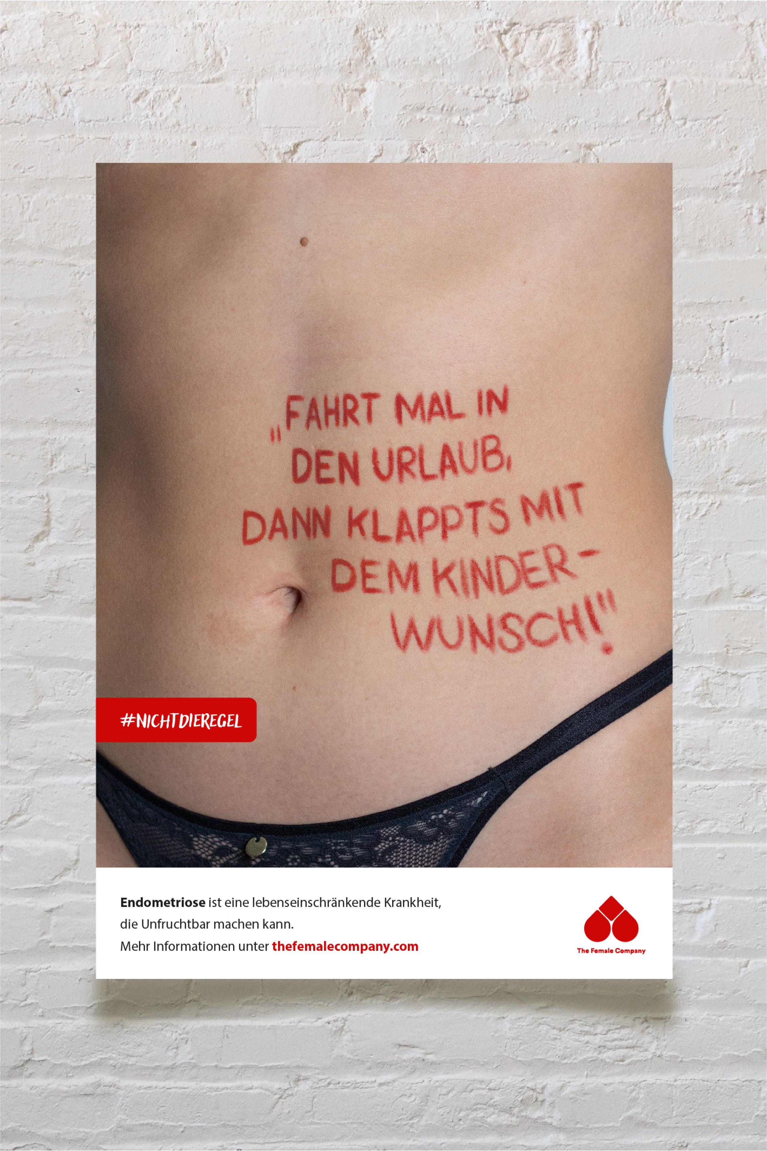 Eine Awareness Kampagne zur Sensibilisierung und Aufklärung der chronischen Erkrankung Endometriose