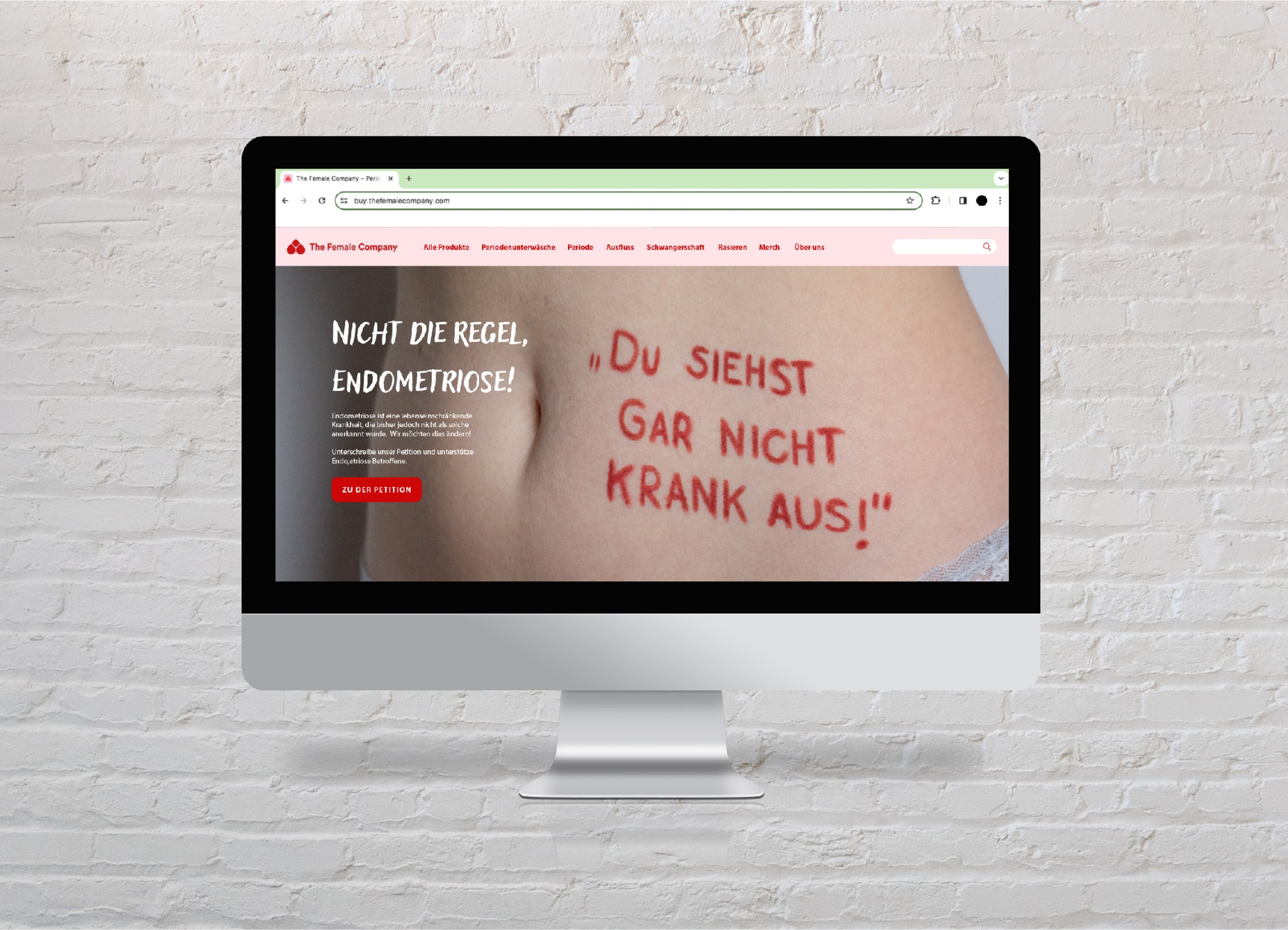 Eine Awareness Kampagne zur Sensibilisierung und Aufklärung der chronischen Erkrankung Endometriose