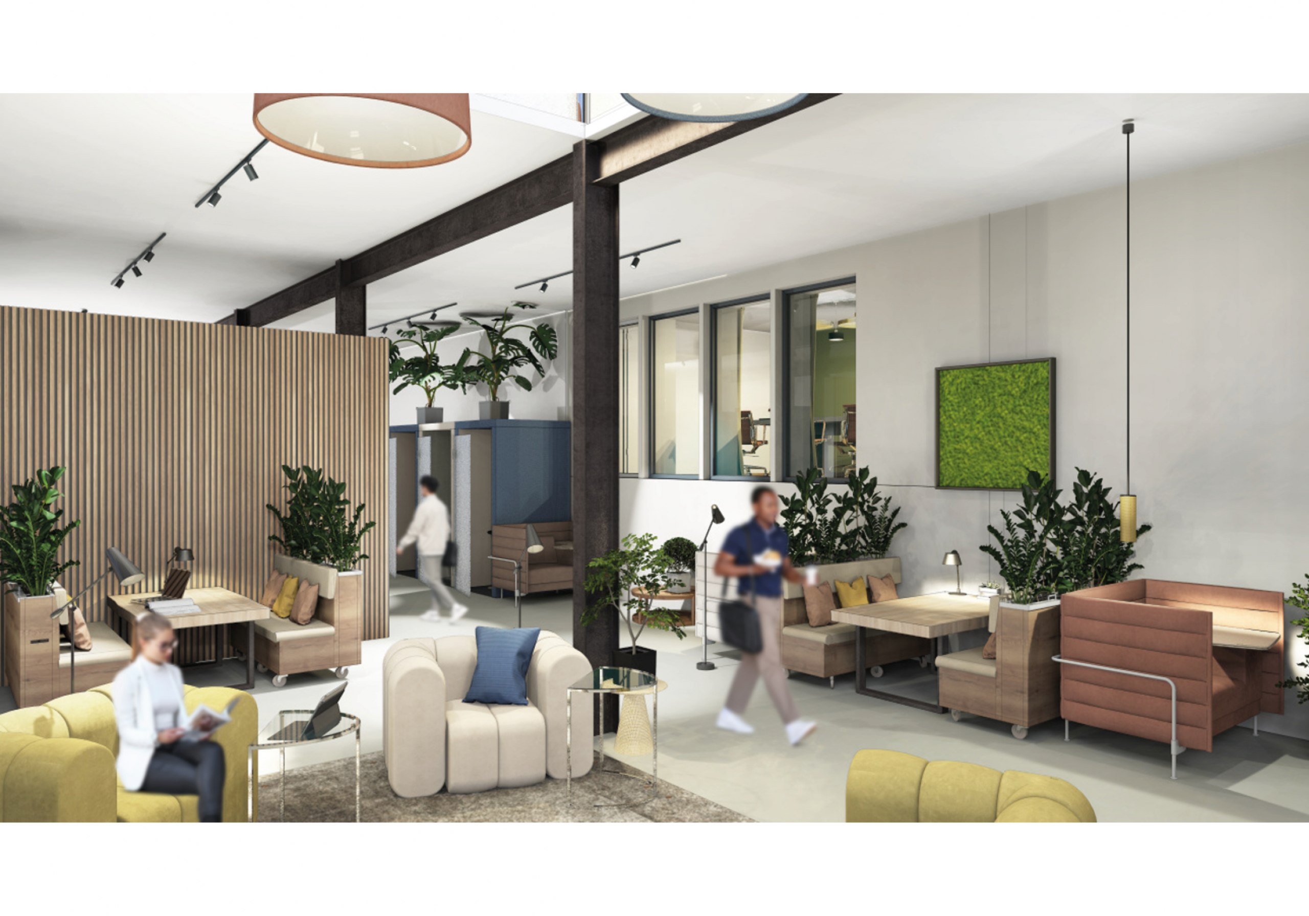 Umnutzung des Kraftwerk Bille Hamburg zu einem Coworking und Coliving space