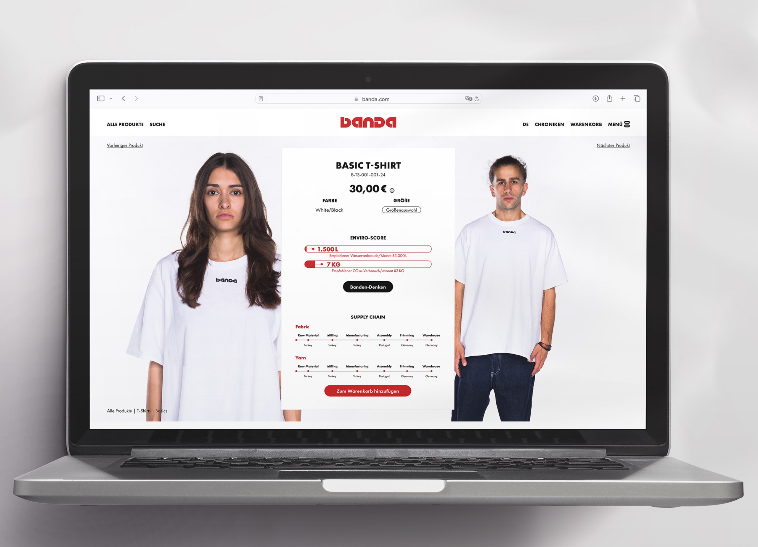 Analyse, Strategie und Kreation:
Design einer nachhaltigen Fashionbrand