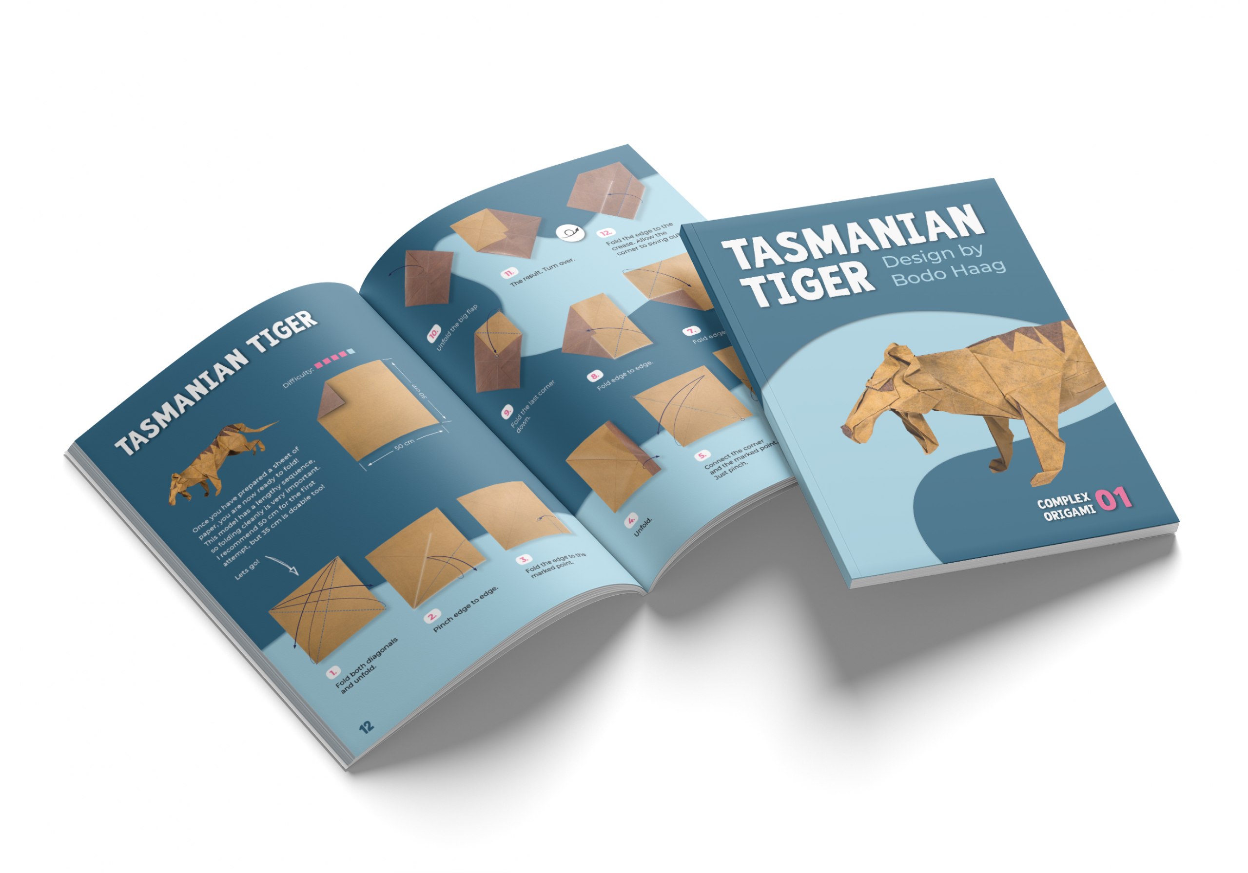 Entwicklung einer neuen Designsprache für Origami Anleitungen