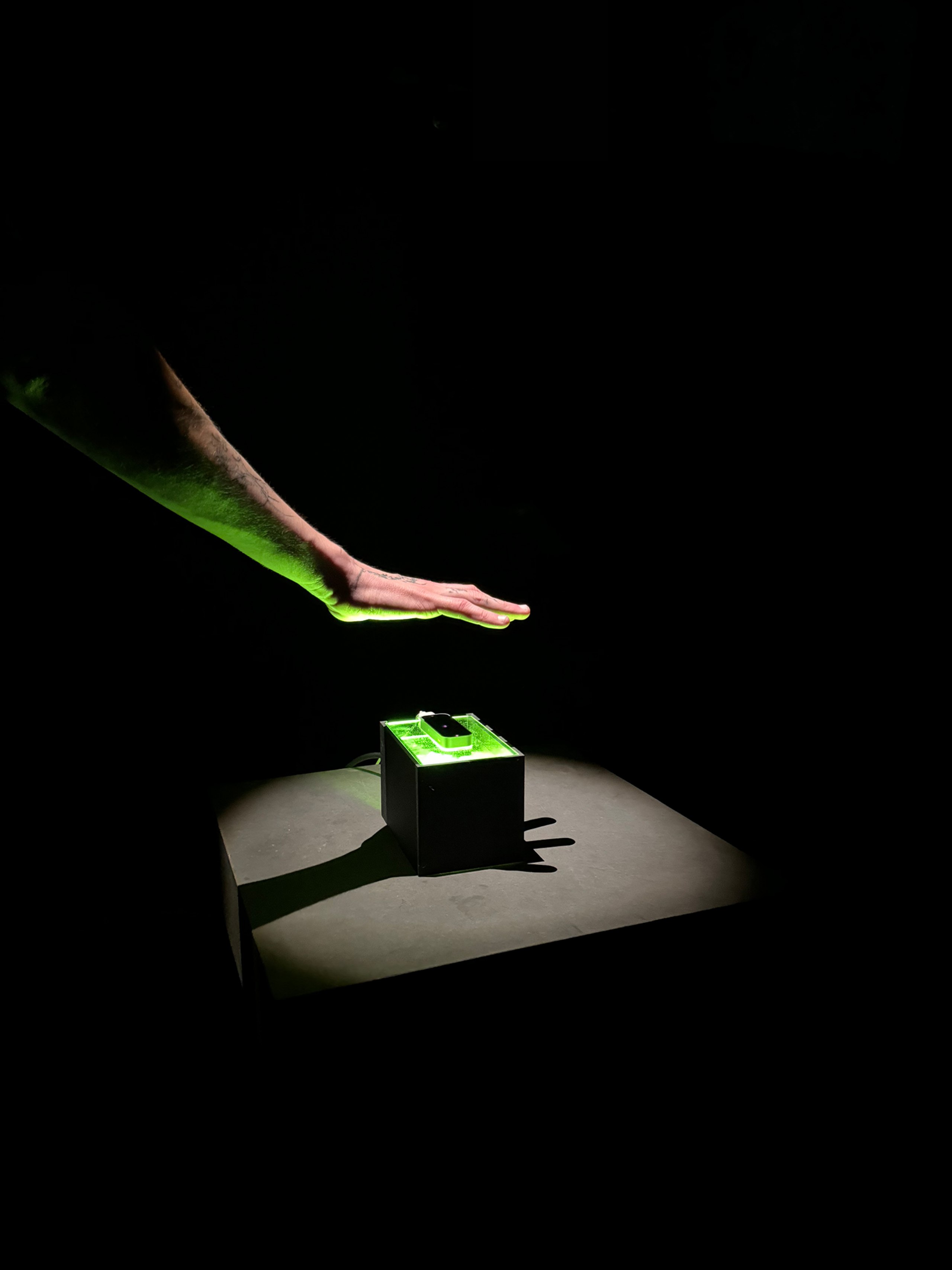 Interaktive Sound- und Lichtinstallation