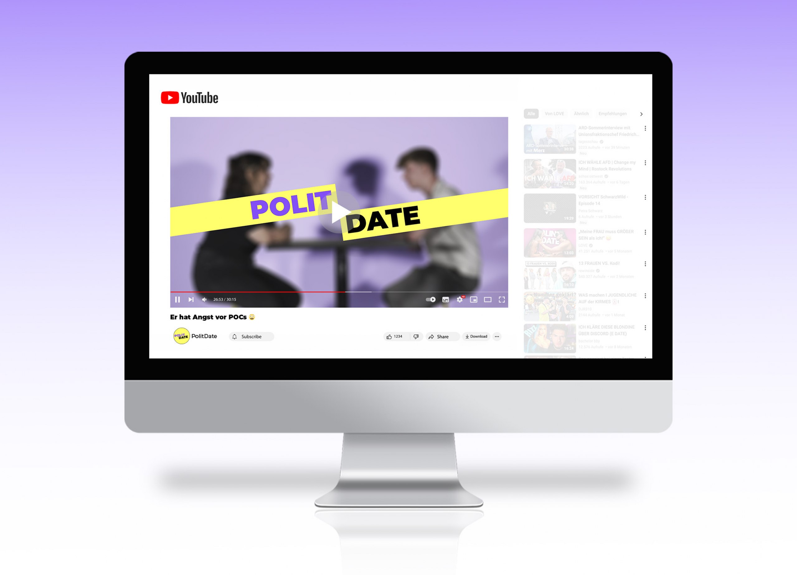 politisches Dating-Format gegen Rechtspopulismus