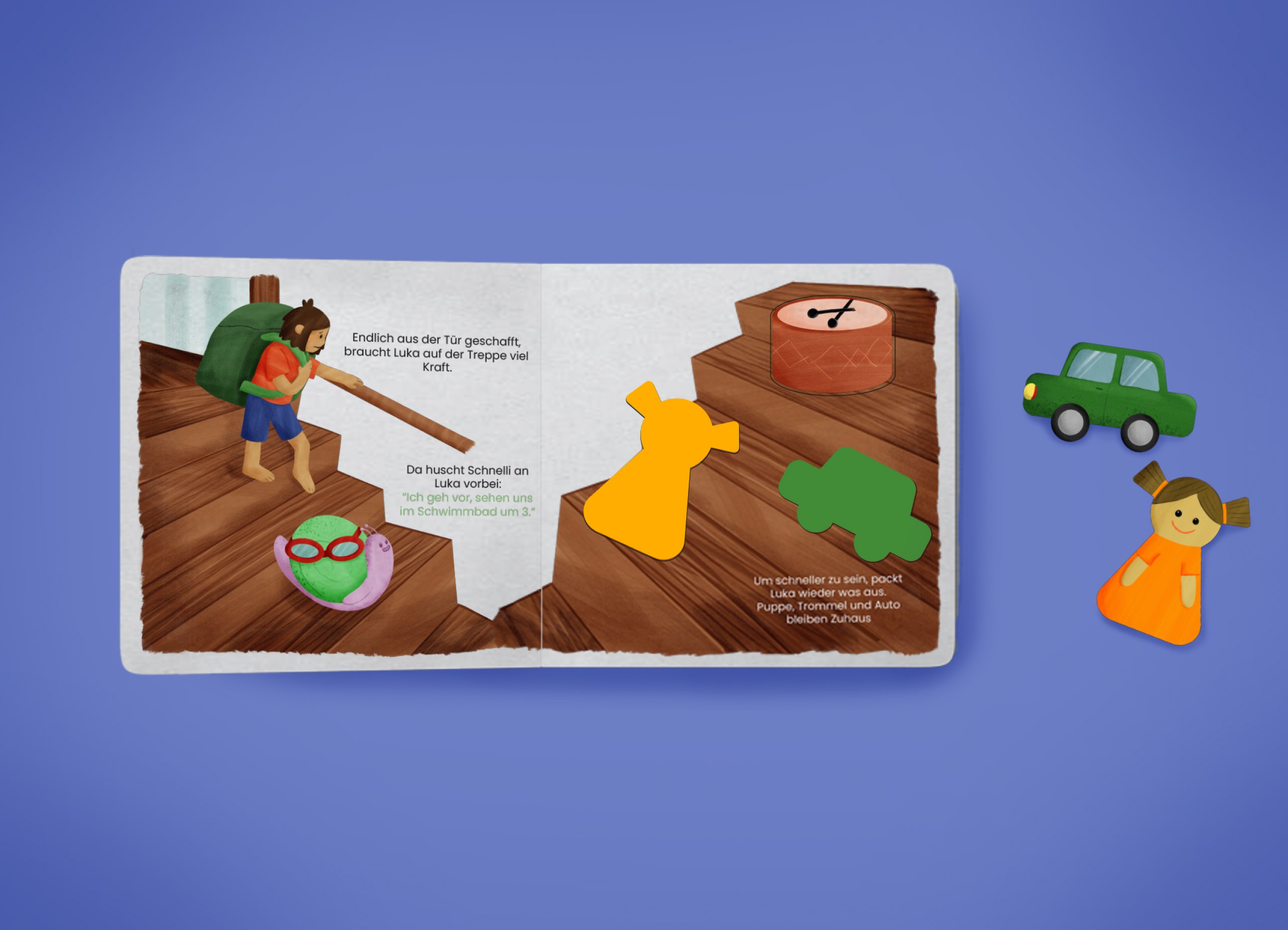 Konzeption und Illustration eines interaktiven Kinderbuches