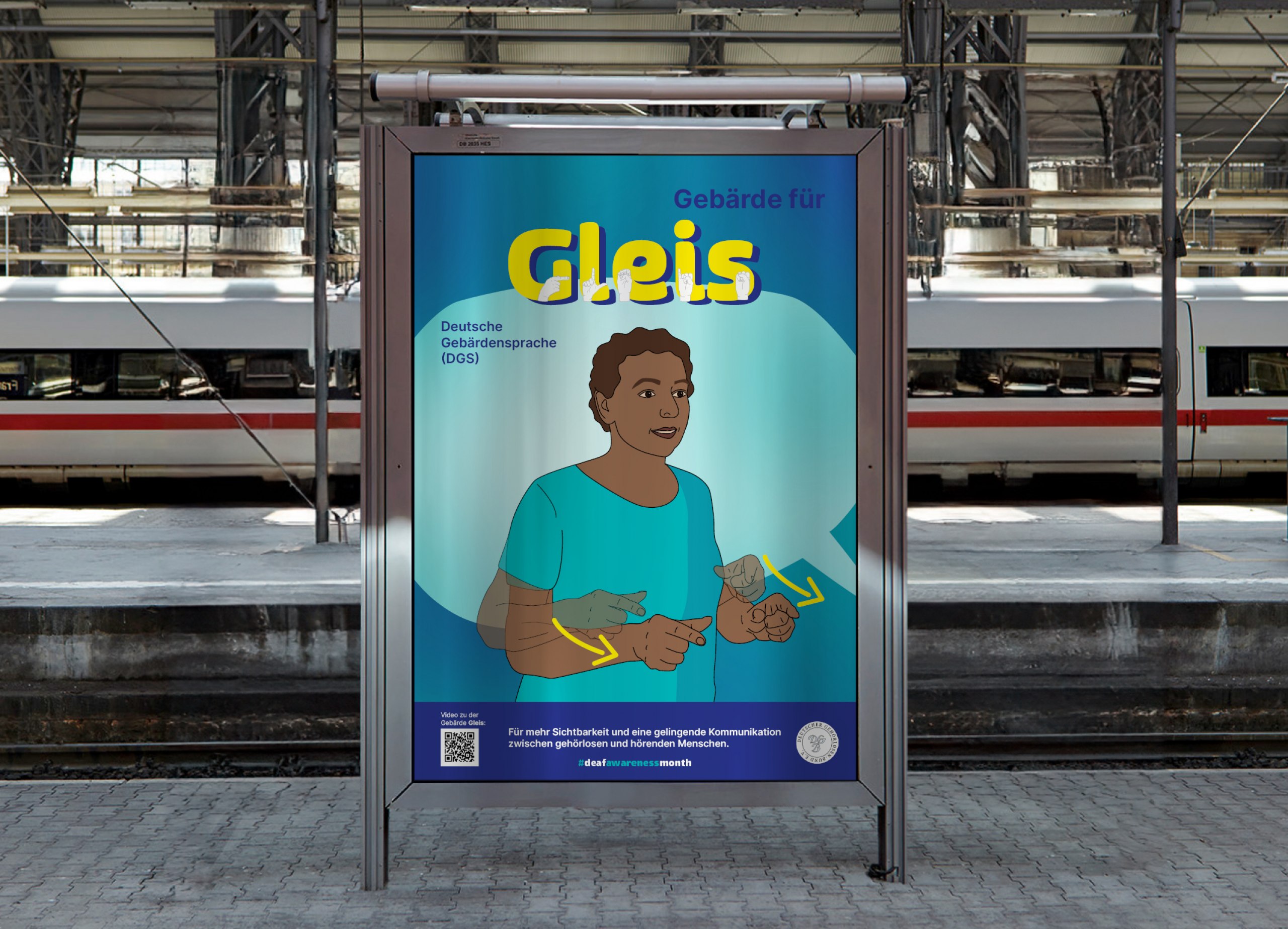 Kampagne für mehr Sichtbarkeit und eine gelingende Kommunikation zwischen Gehörlosen und Hörenden