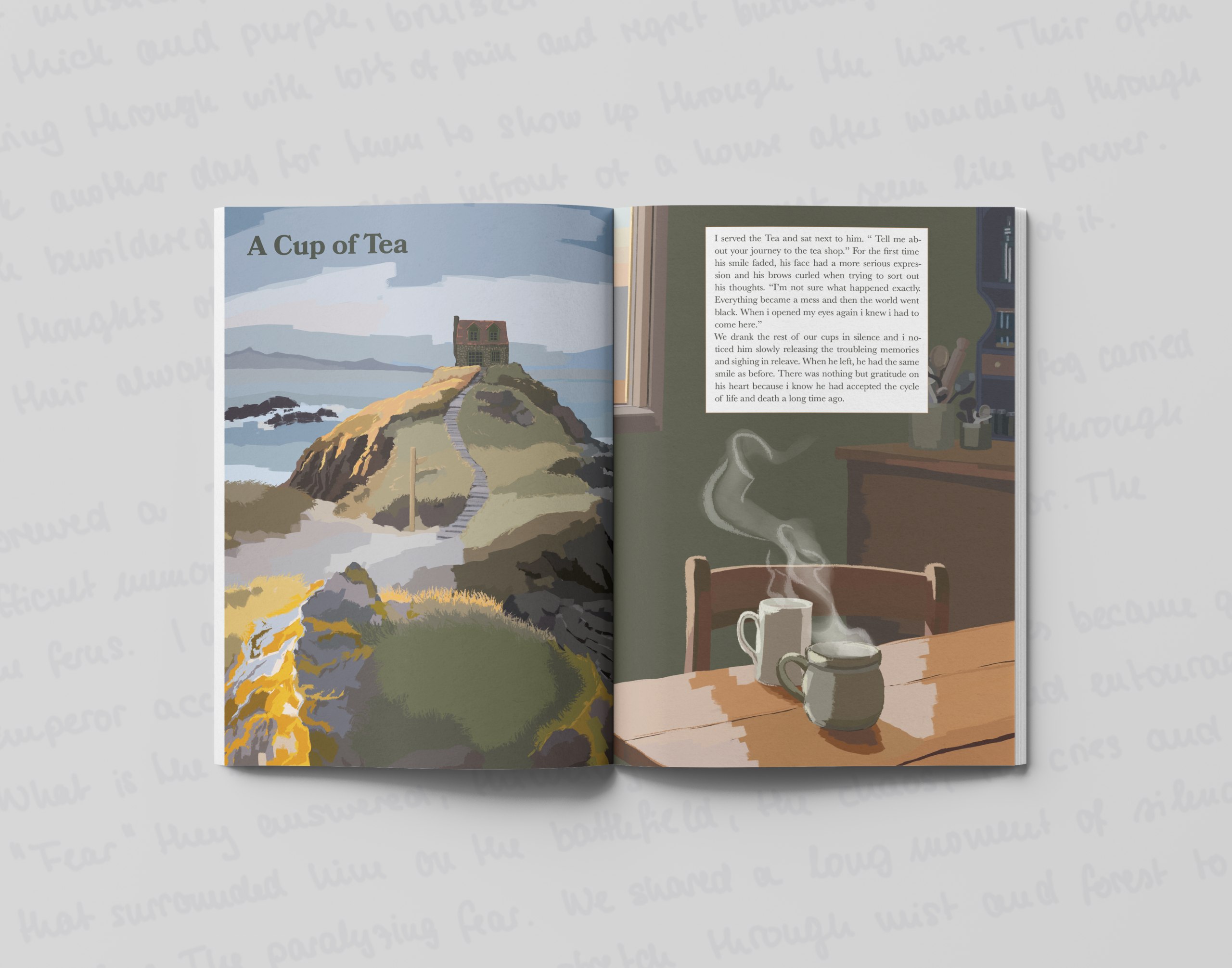 Kreative Umsetzung eines Solo Journal RPG als Graphic Novel