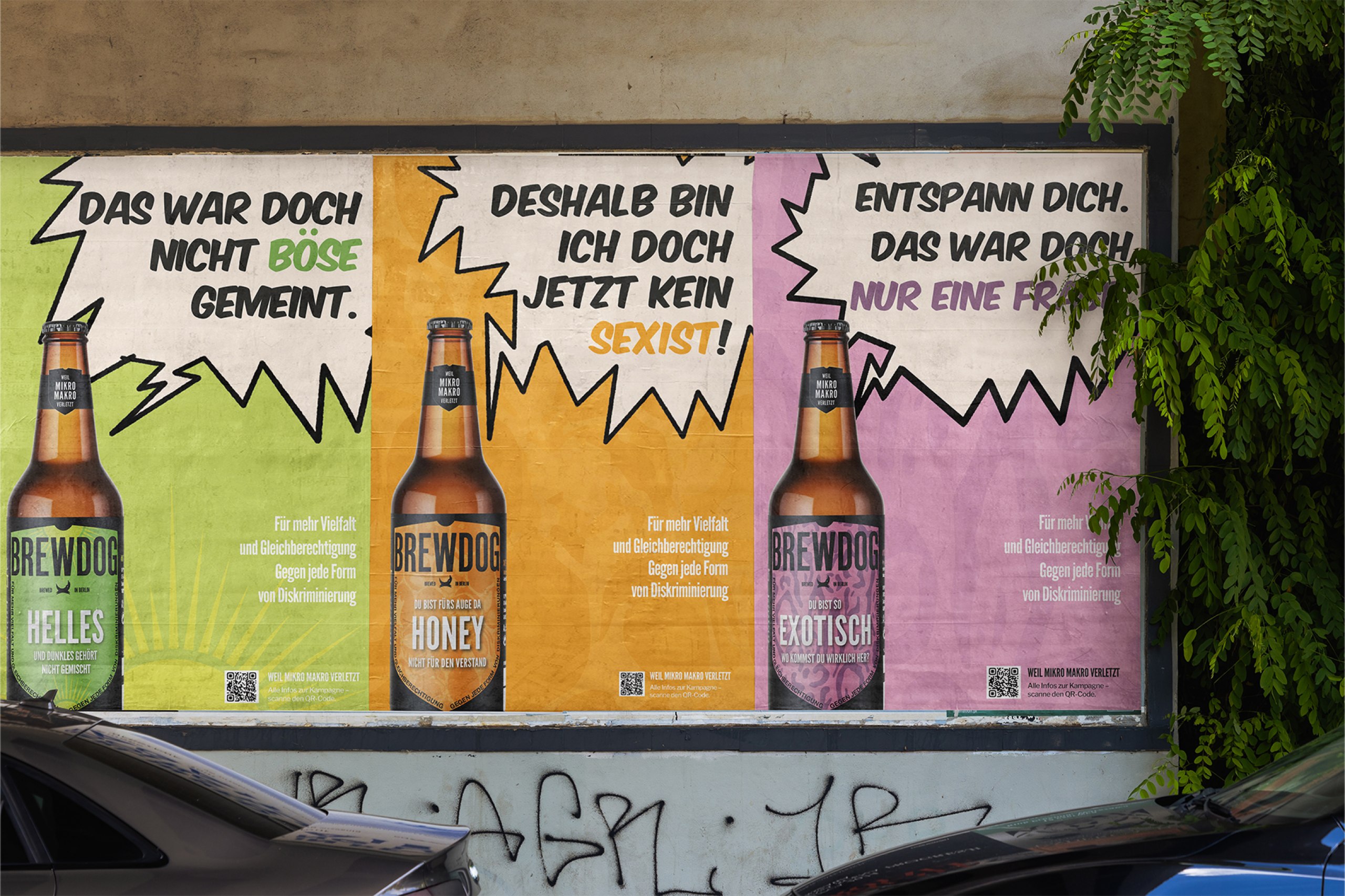 Eine Awareness-Kampagne zur Sensibilisierung und Aufklärung über Mikroaggressionen im Alltag