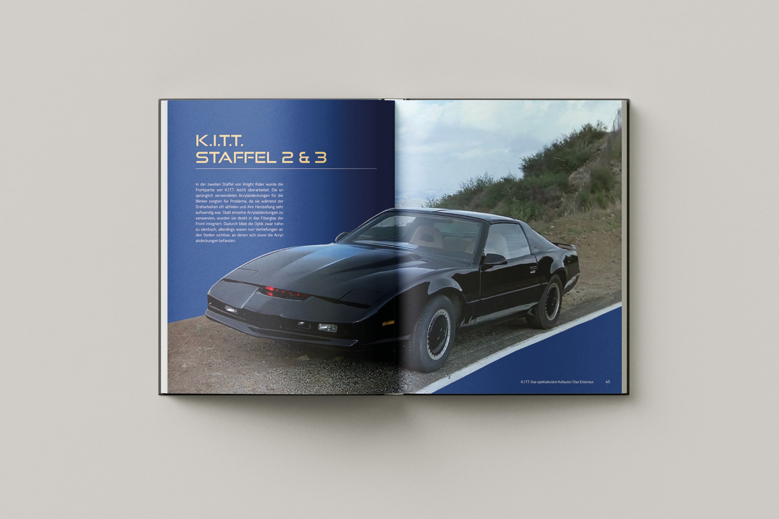 Das spektakuläre Kultauto aus der Serie Knight Rider!