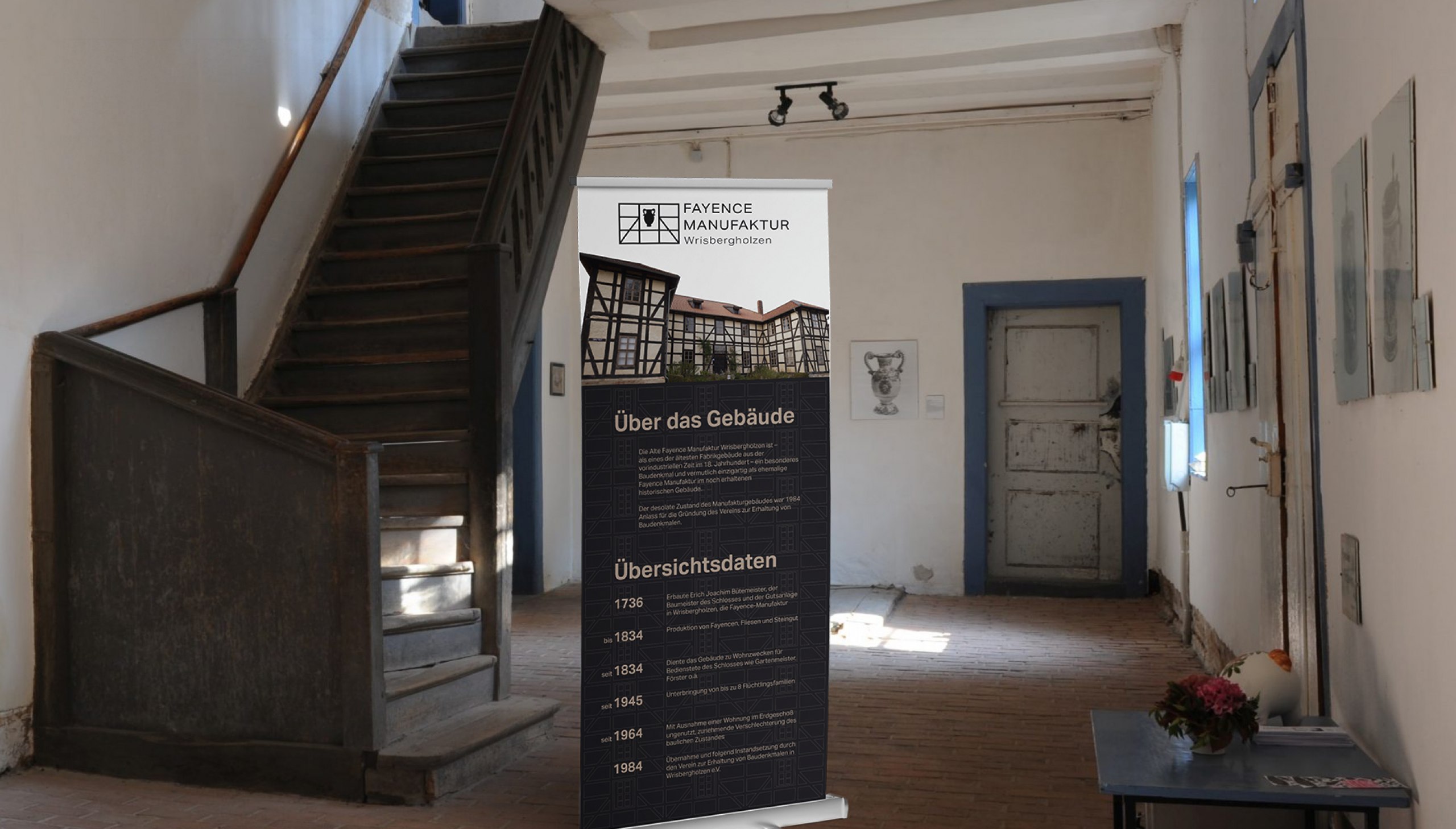 Corporate Design Konzept für die Fayence-Manufaktur in Wrisbergholzen