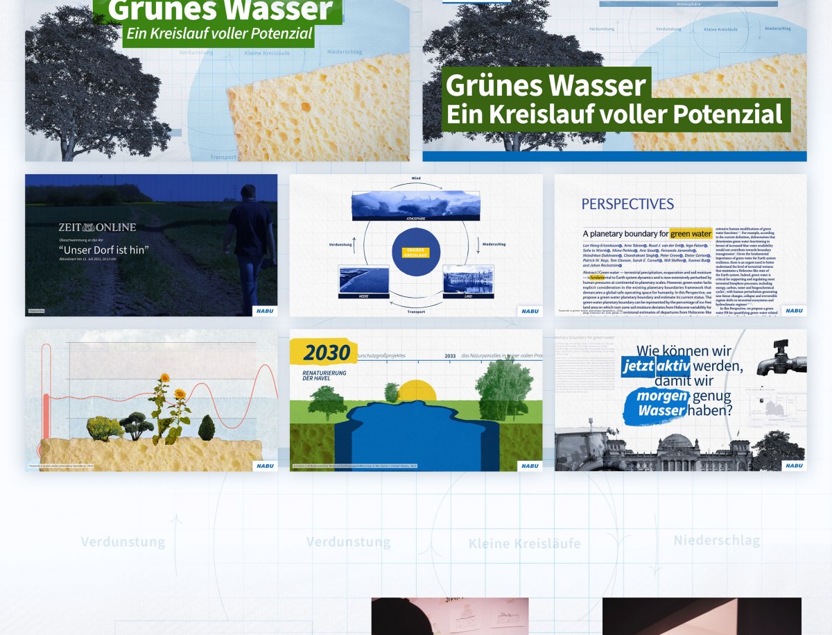 Umsetzung eines Erklärfilms zum System des Wasserhaushalts in Kooperation mit dem NABU