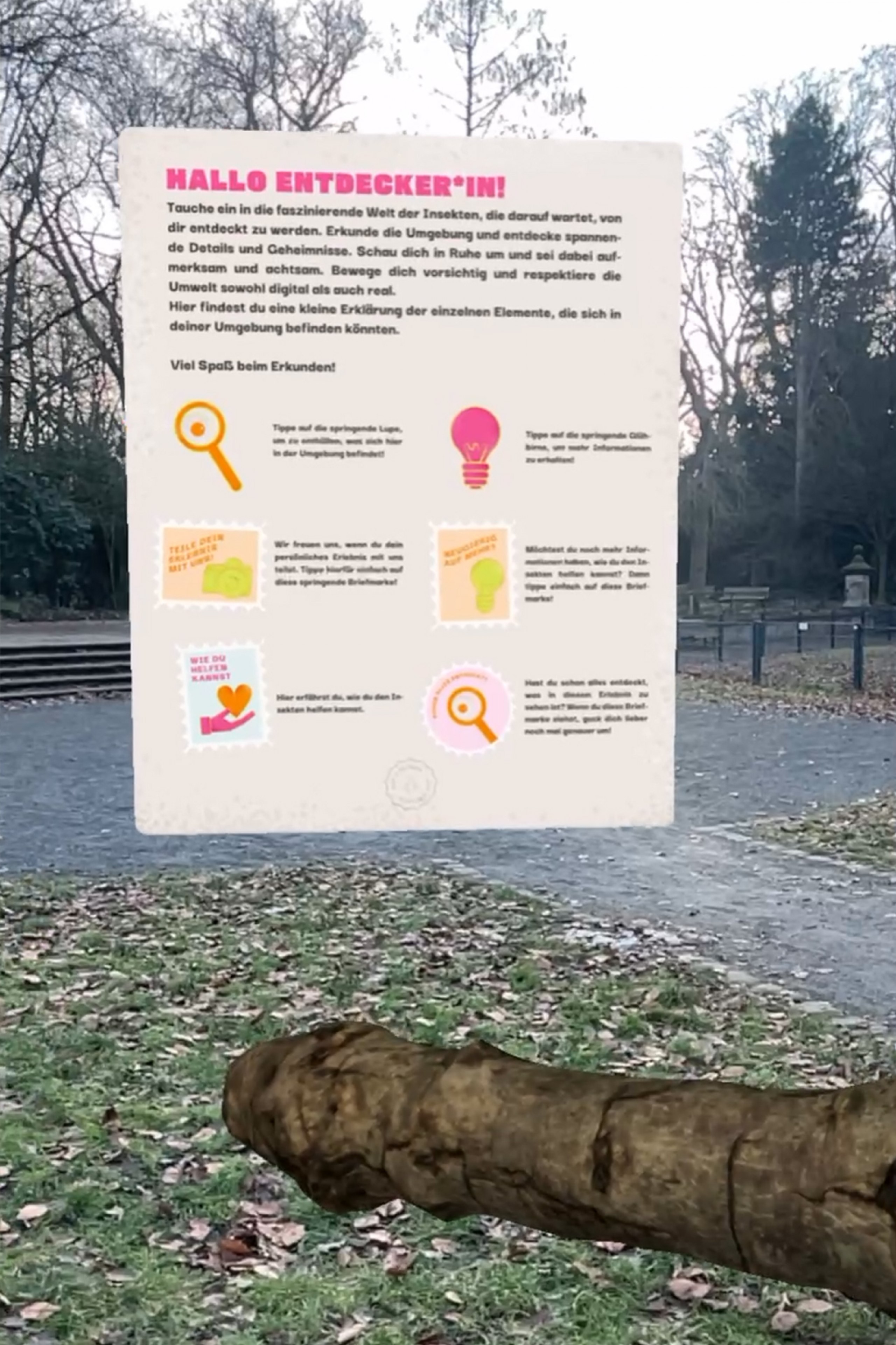 Augmented Reality als Mittel zur Umwelt- und Nachhaltigkeitsbildung