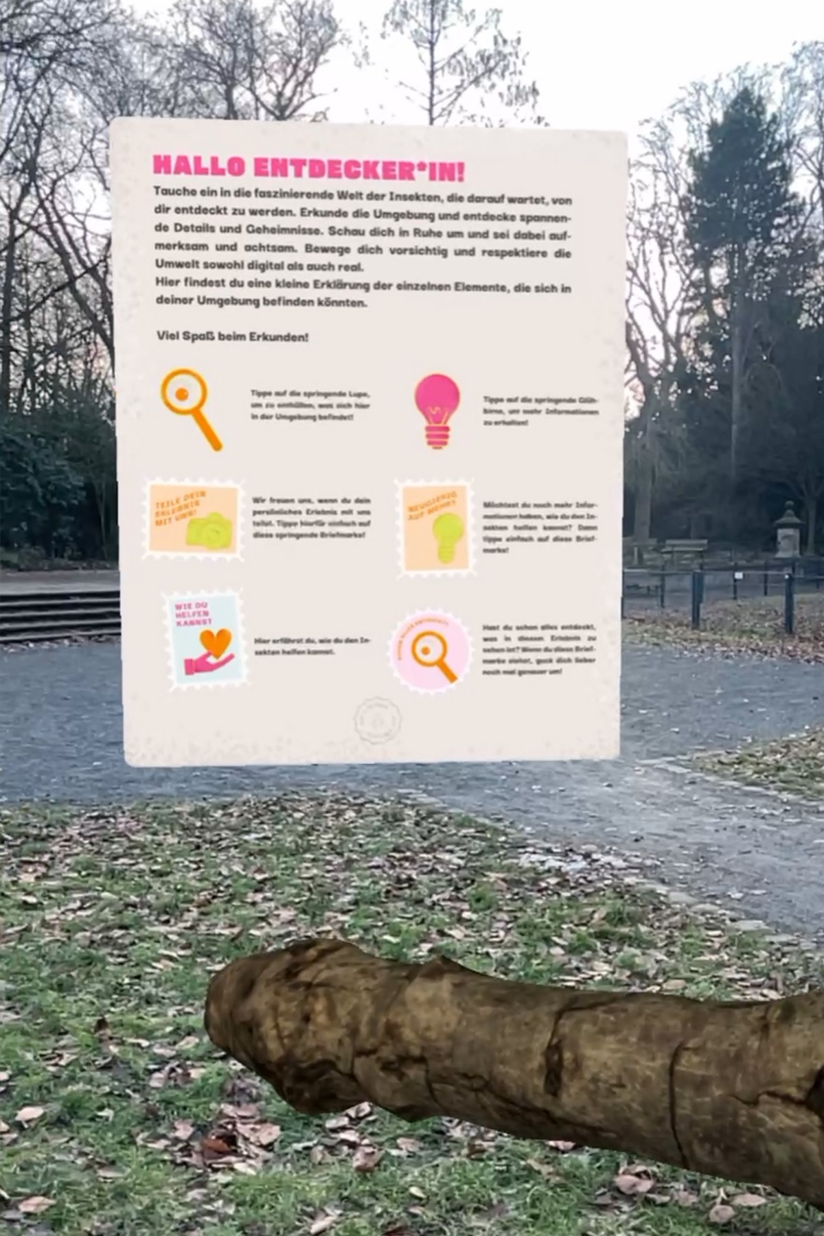 Augmented Reality als Mittel zur Umwelt- und Nachhaltigkeitsbildung