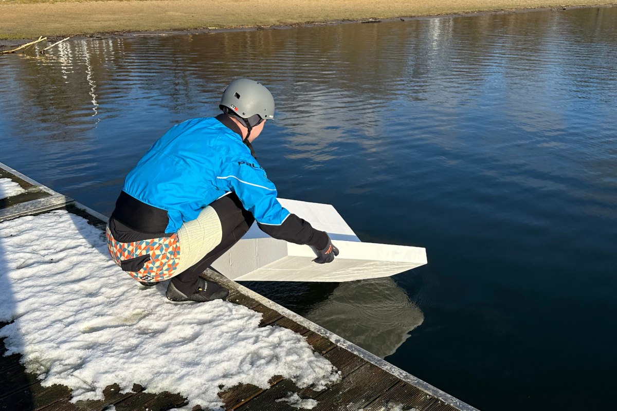 Balance auf dem Wasser