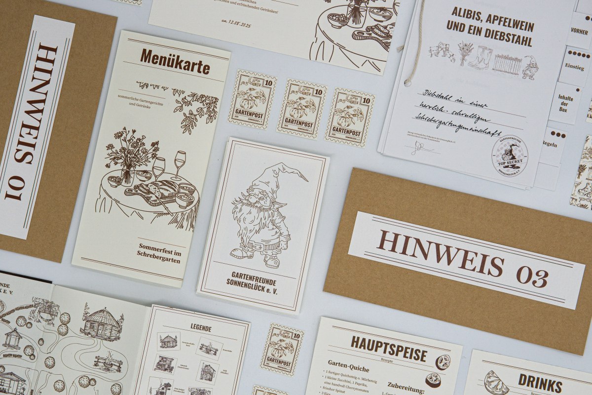 Konzeption und Gestaltung eines analogen Koch-Knobeldinners für mehr soziale Interaktion