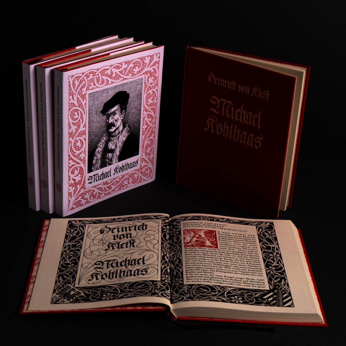 Buchgestaltung zu Heinrich von Kleists „Michael Kohlhaas“