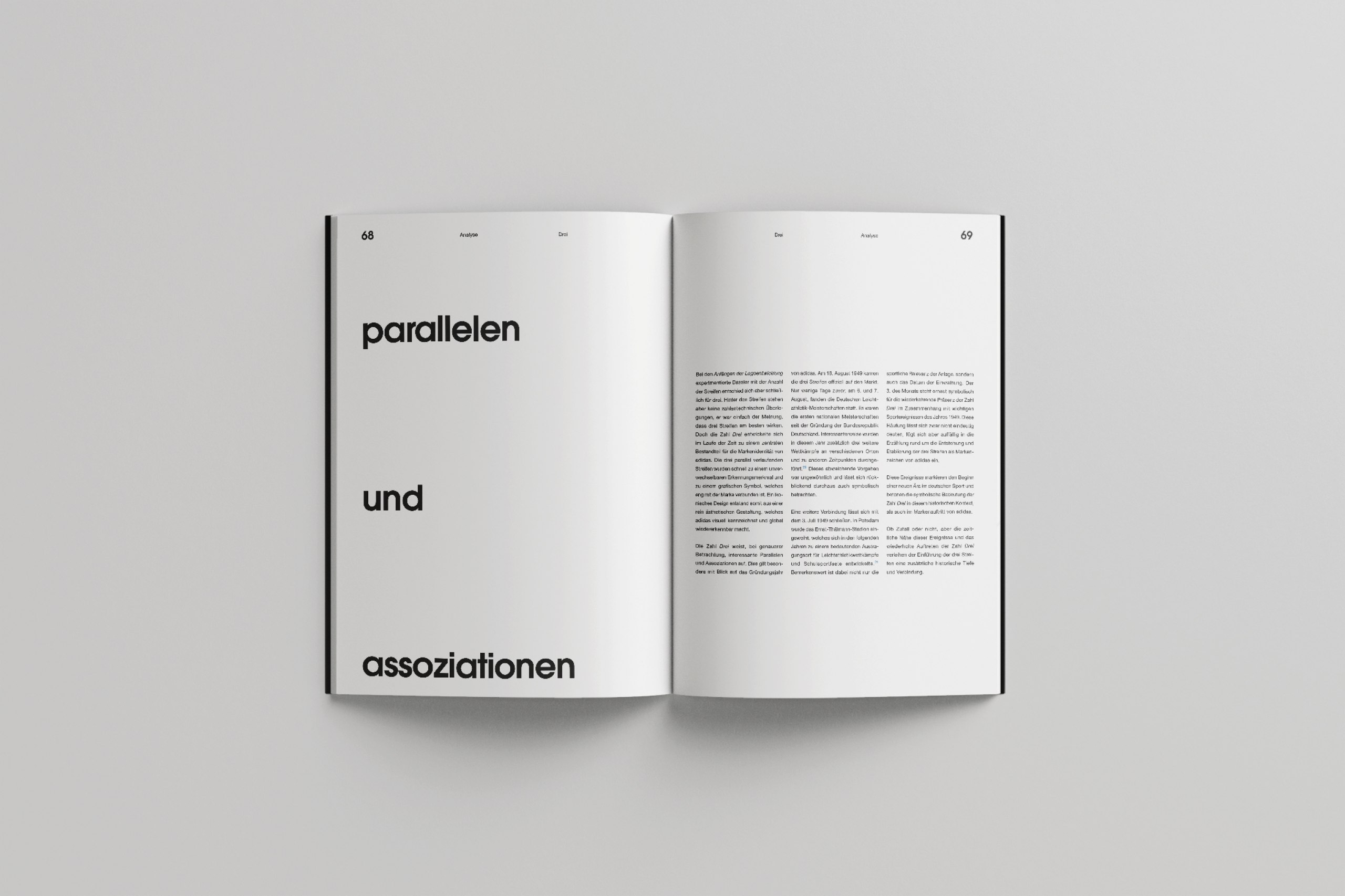 adidas zwischen Minimal und Maximal Design