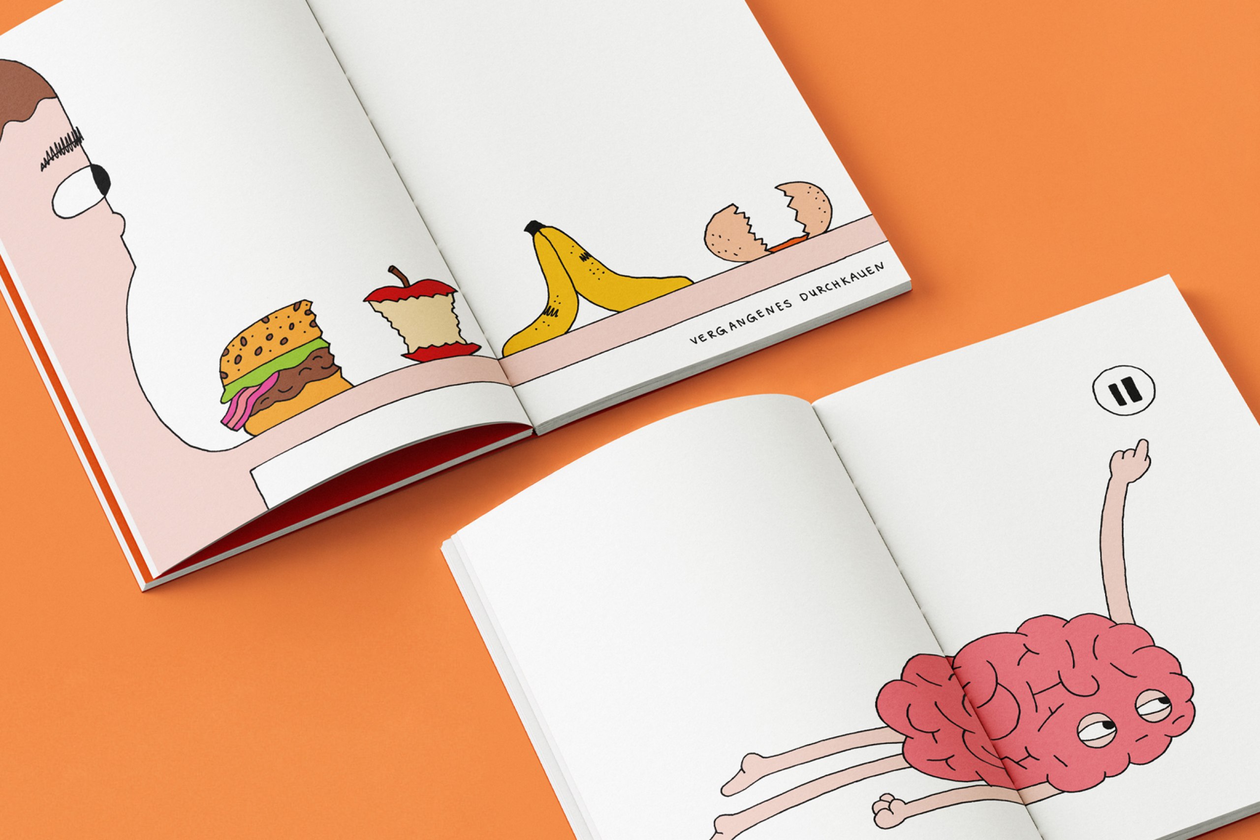 Ein illustriertes Buch über Overthinking