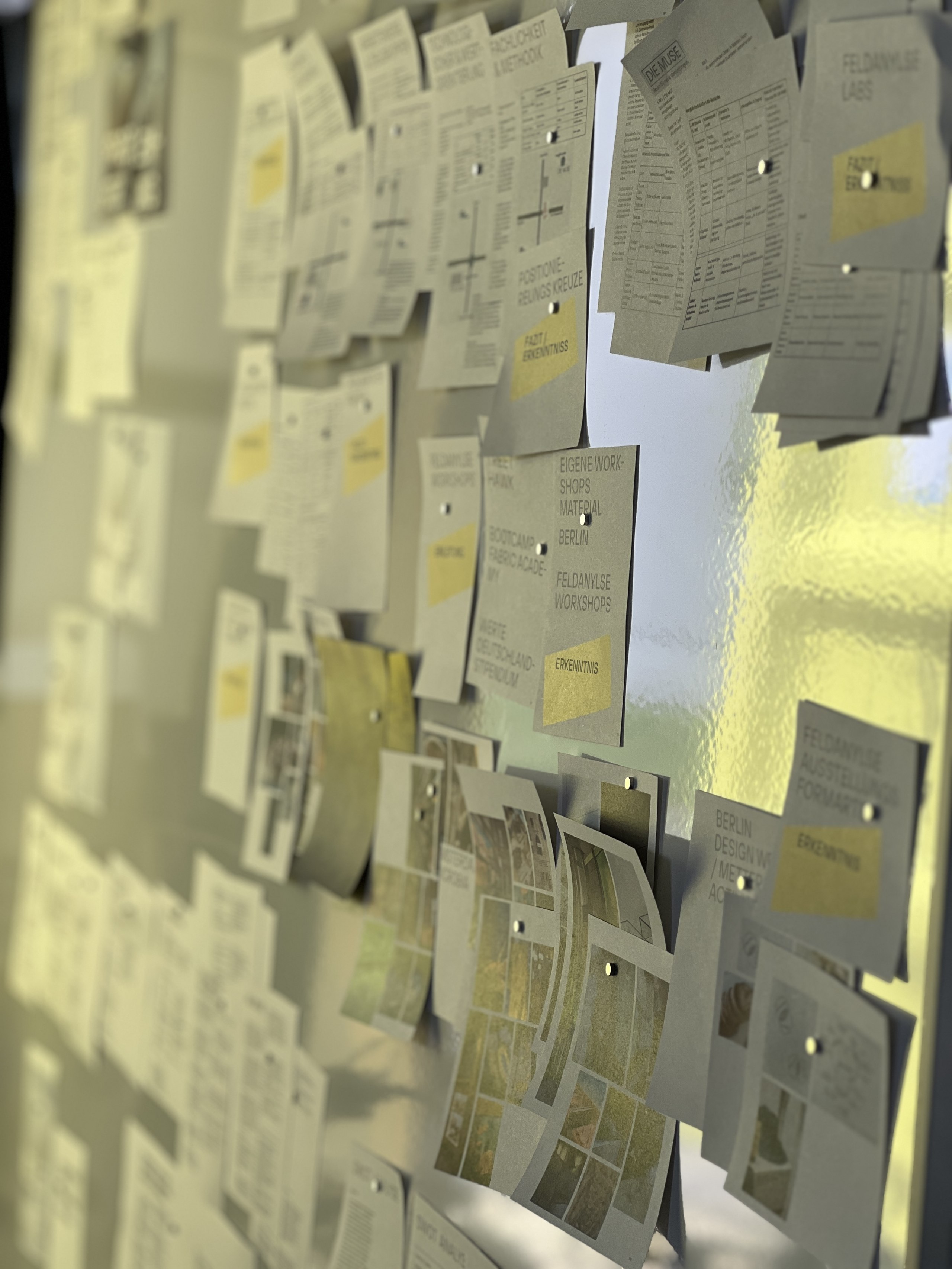 Raum für praktische, multisensorische Material- und Design-Erfahrung
