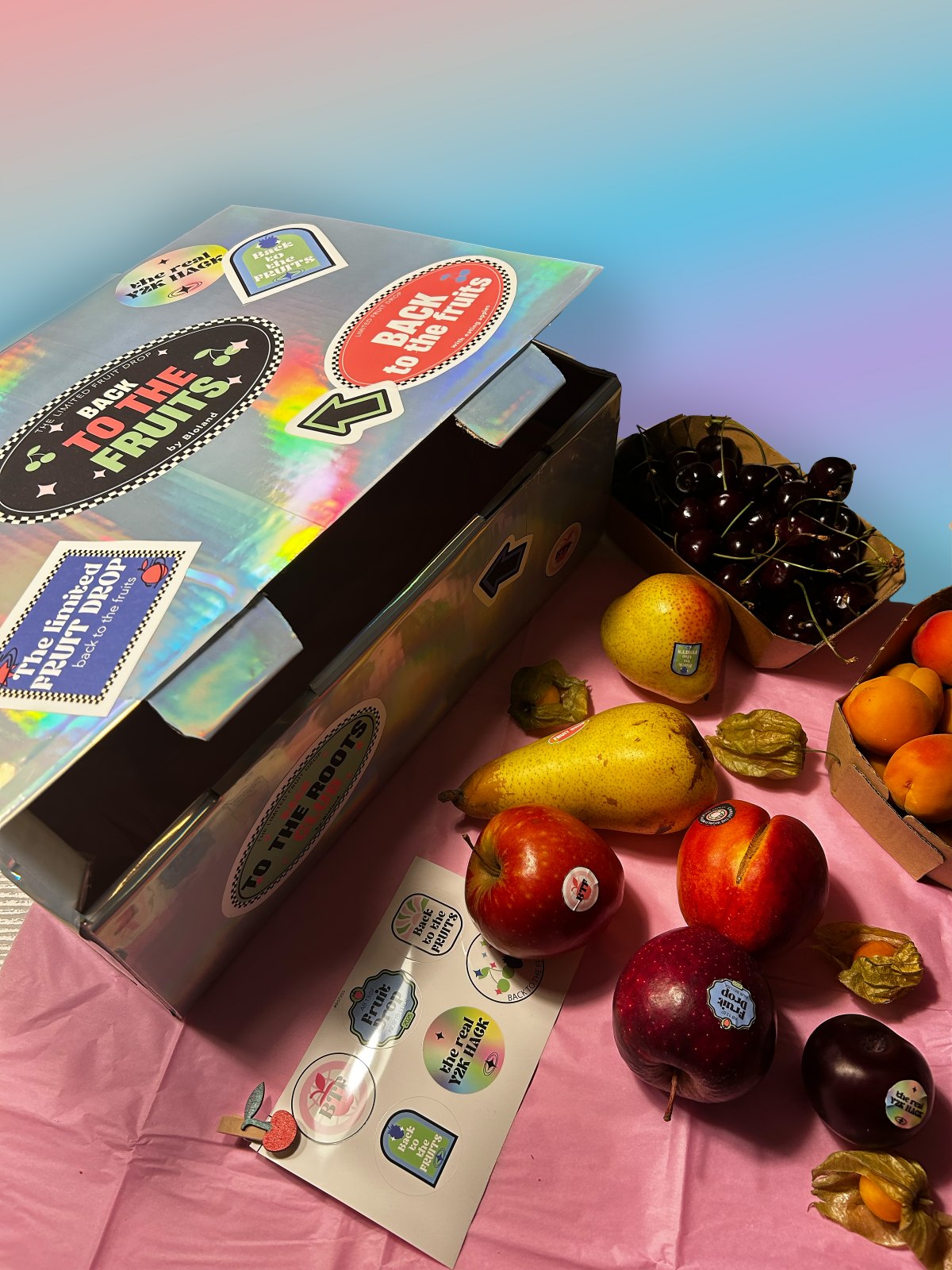 Eine Bioland-Influencer-Kampagne — mit der „Back to the Fruits“-Box für regionales Obst
