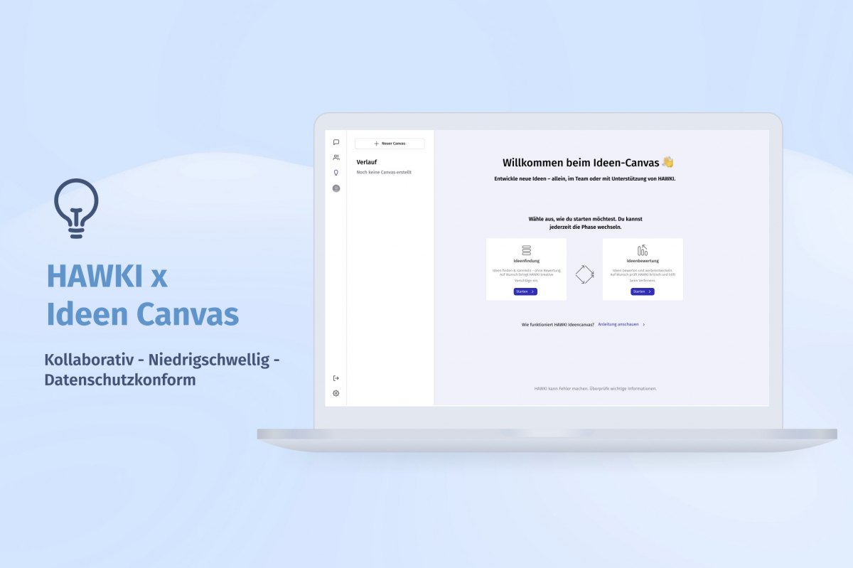 Niedrigschwellige, KI-gestützte Ideengenerierung für die Hochschul-Community