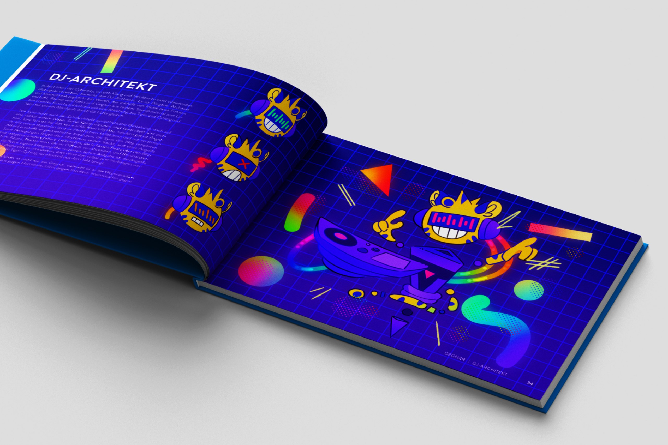 Ein Artbook über Synästhesie als immersive Designstrategie