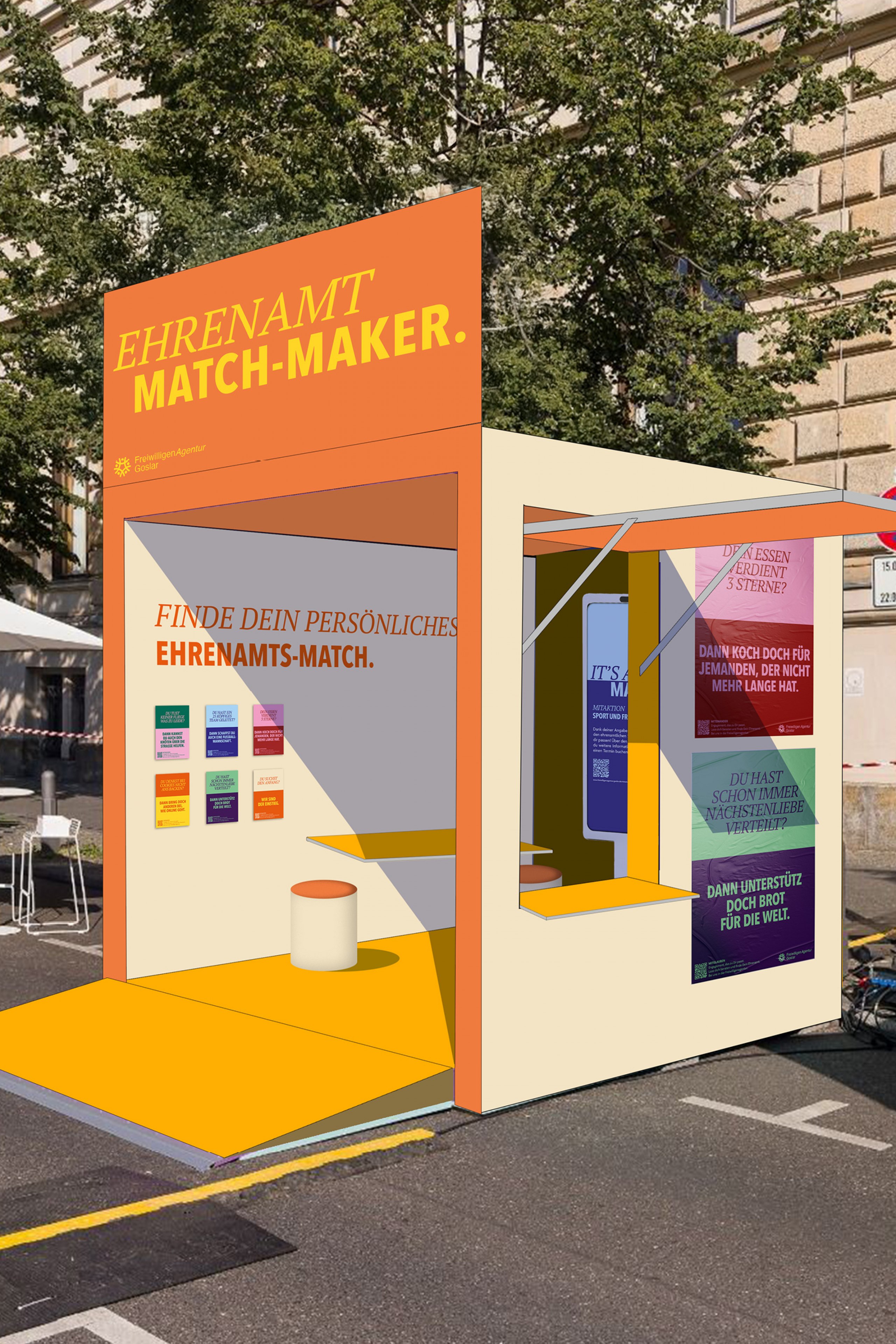 Eine Rekrutierungskampagne für das Ehrenamt im Goslar