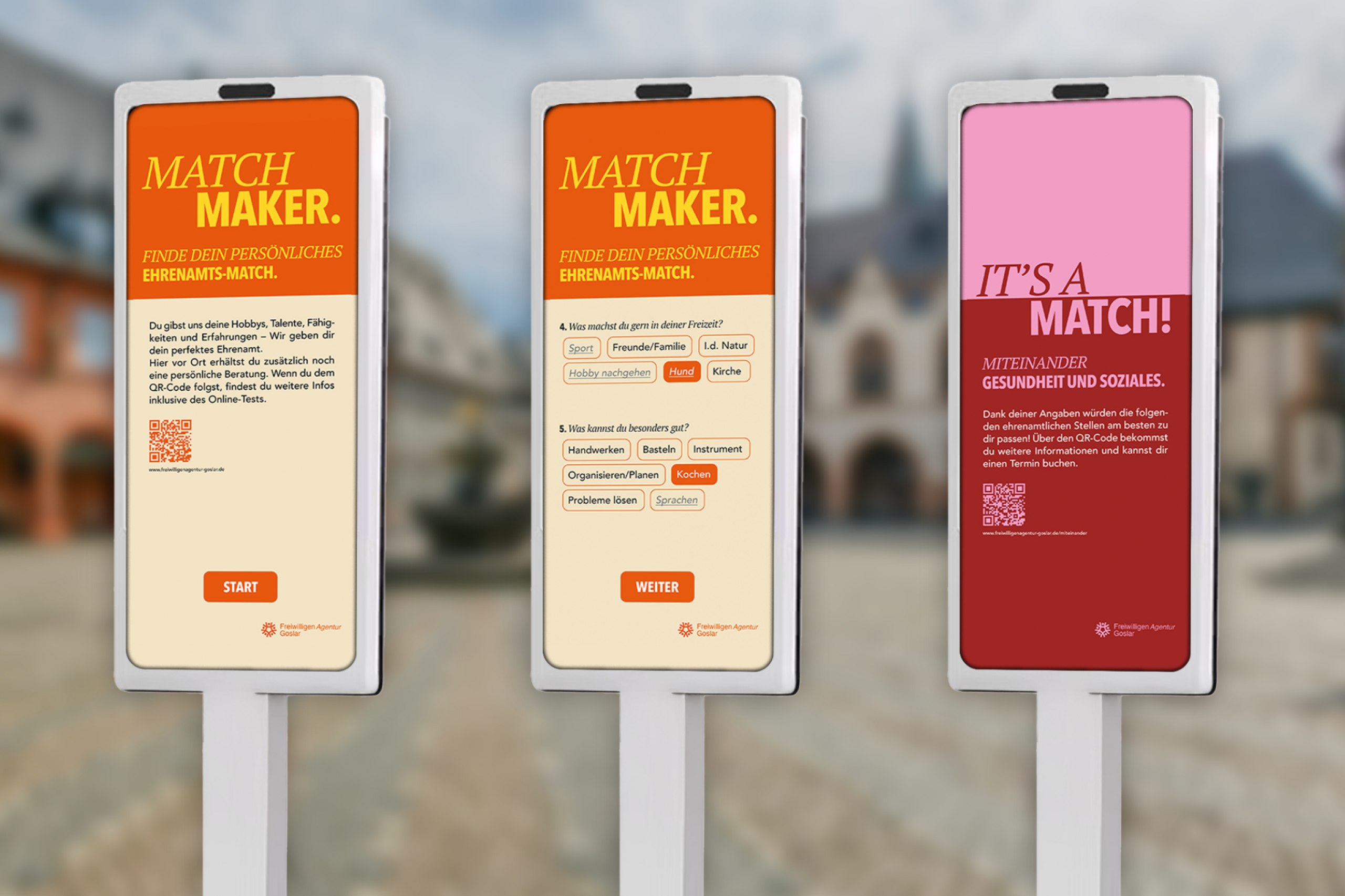 Eine Rekrutierungskampagne für das Ehrenamt im Goslar