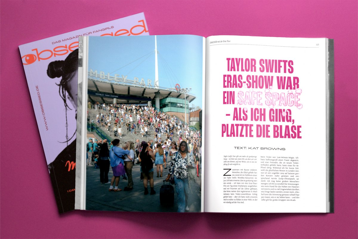 Gestaltung eines Magazins für Fangirls und Popkultur-Begeisterte