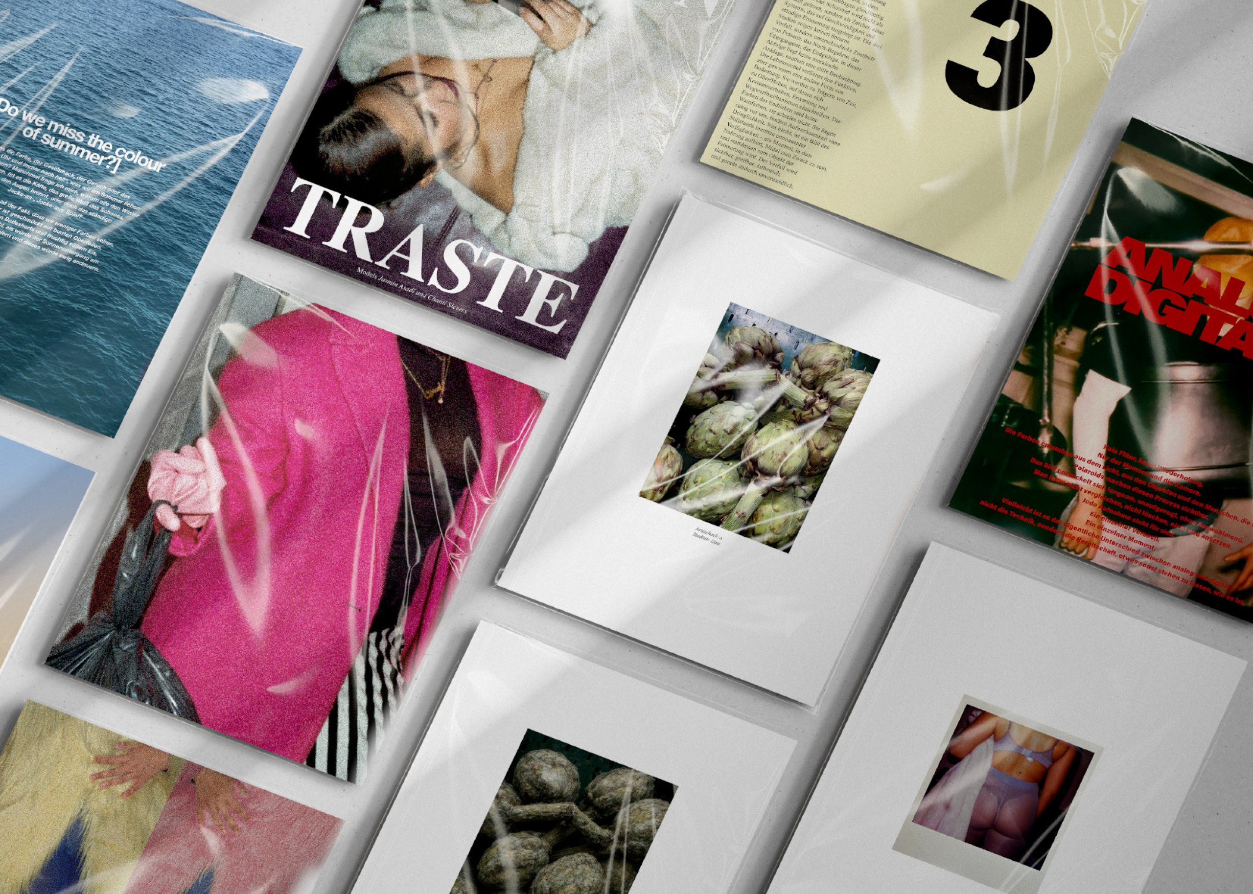 Magazin zur bewussten Wahrnehmung von Farben und Materialitäten