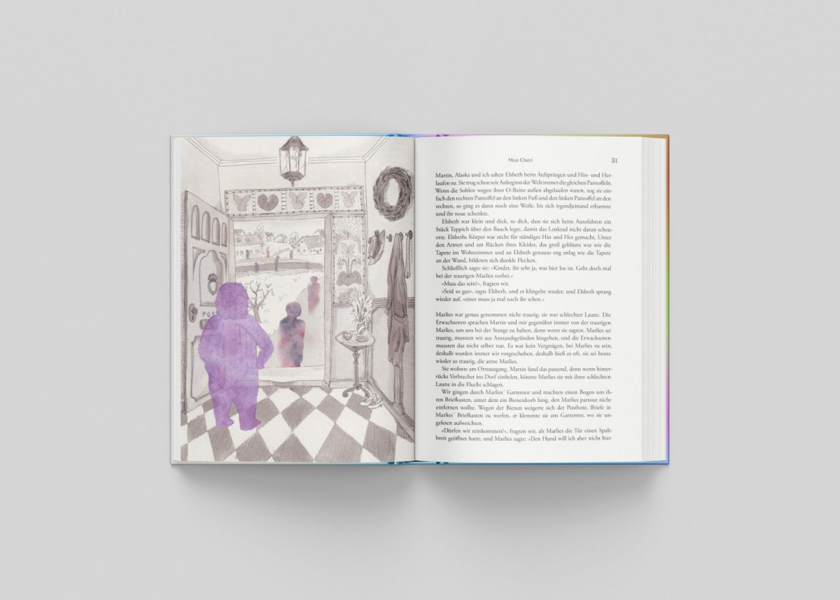 Neugestaltung und Illustration des Romans von Mariana Leky