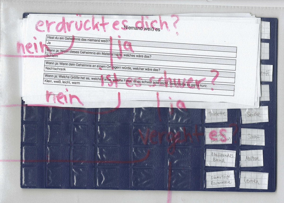 Willkommen in meiner Geheimniskrämerei!