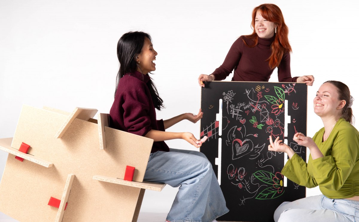 A Modular Furniture Series for Community, Inspired by "Gotong Royong" Practices