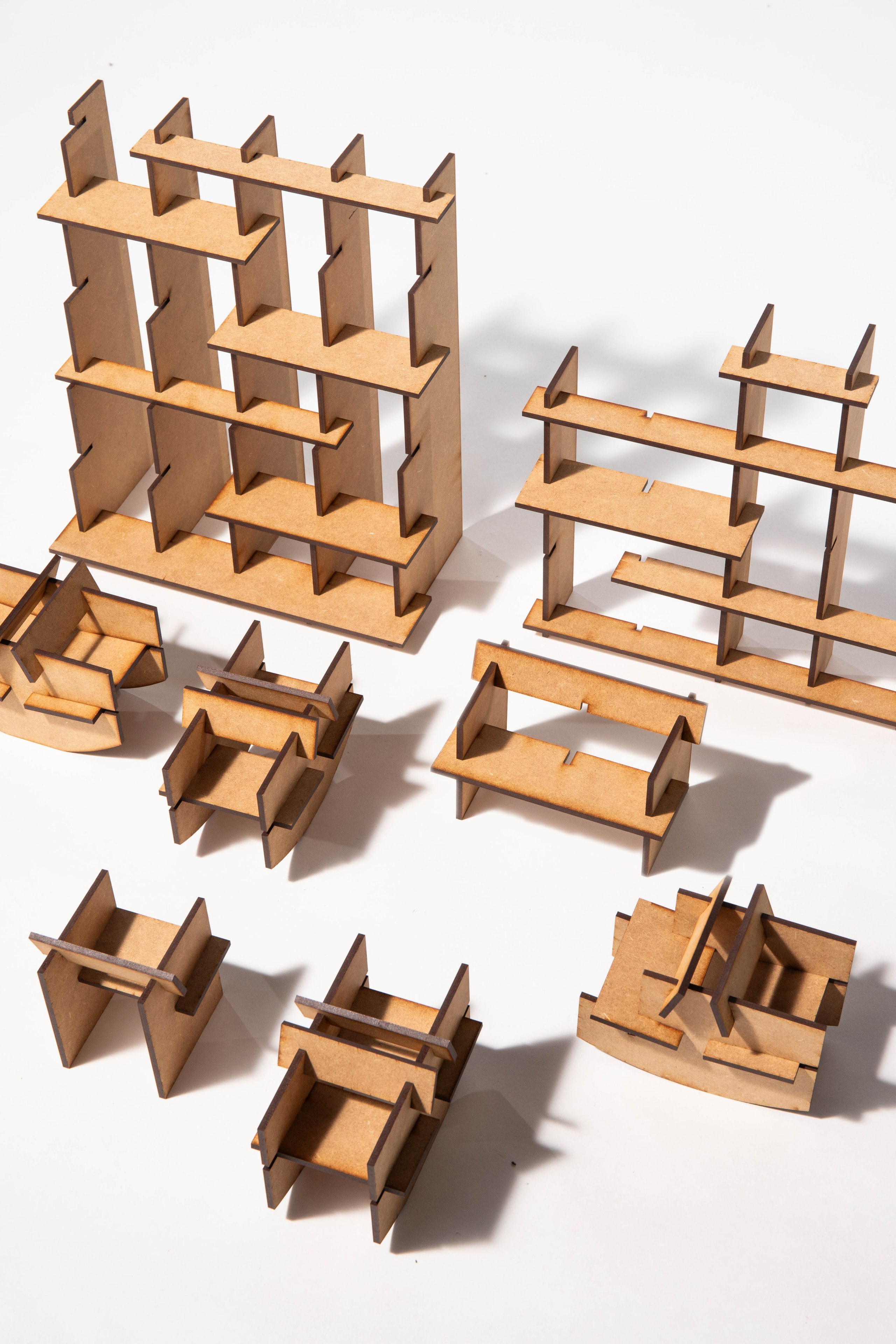 A Modular Furniture Series for Community, Inspired by "Gotong Royong" Practices