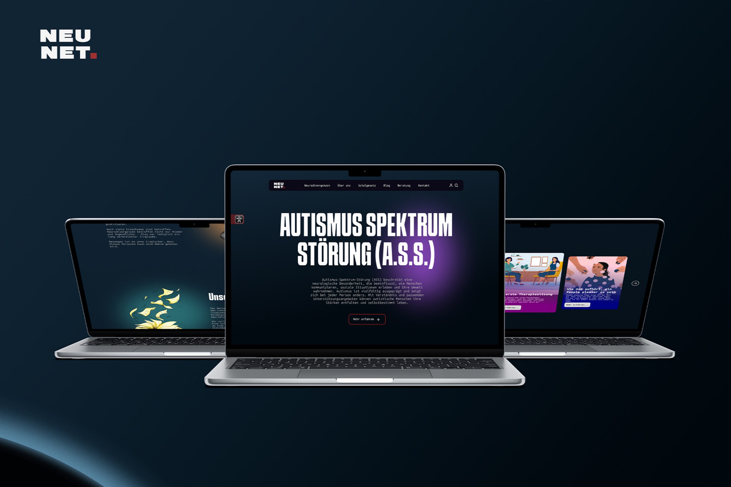 Branding für eine Web-Infostelle für neurodivergente Menschen und Angehörige