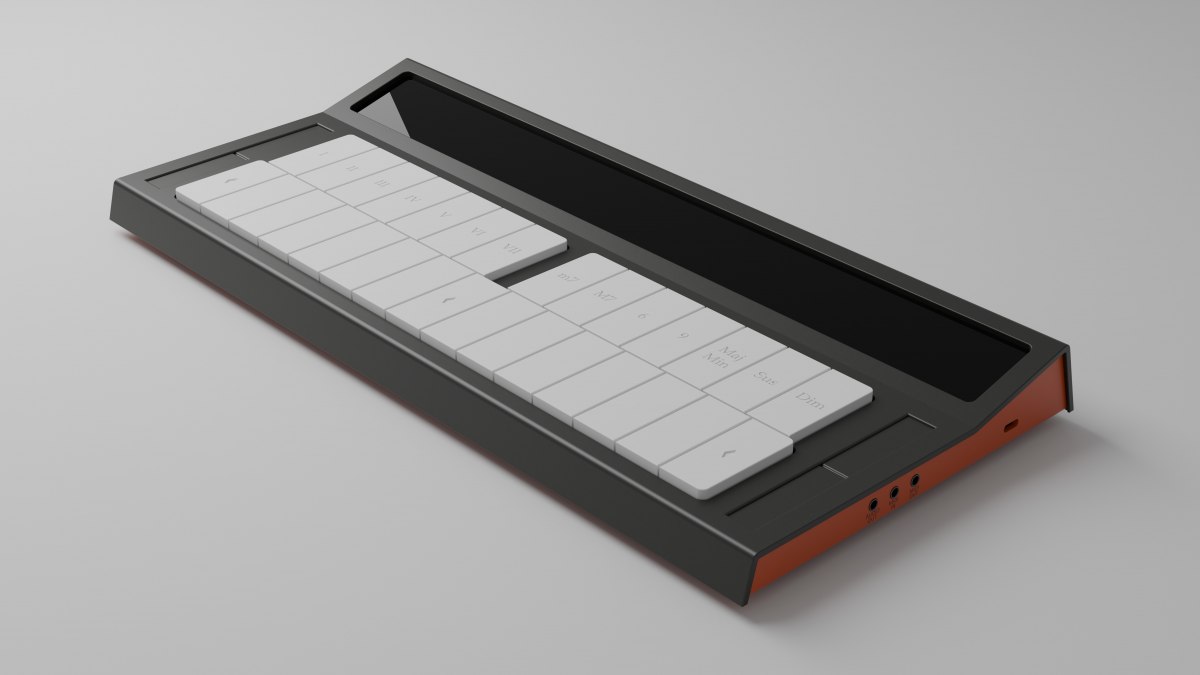 Ein intuitiver Synthesizer für Akkorde und Melodien mit sozialem Aspekt