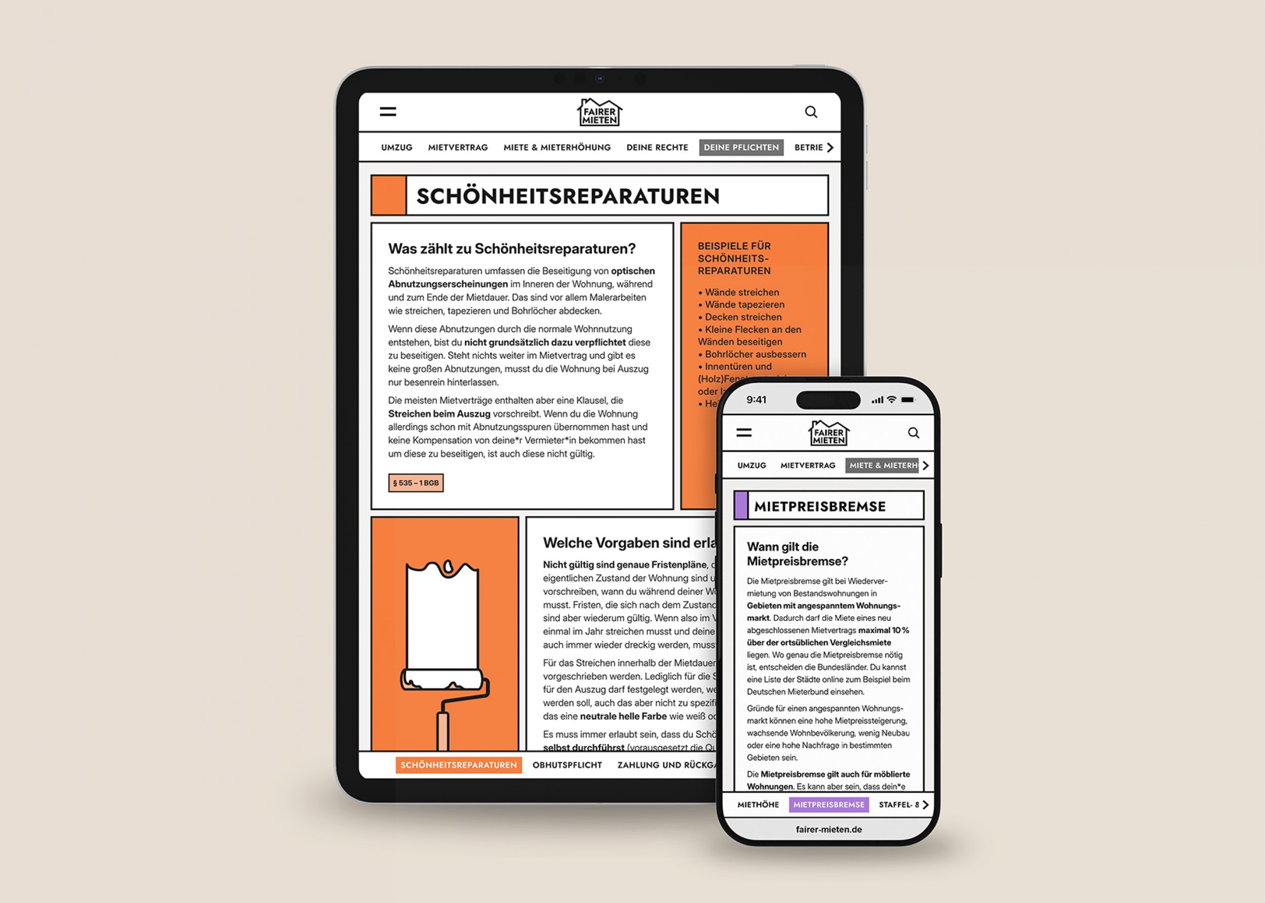Digitales Informationssystem für studentisches Mietrecht