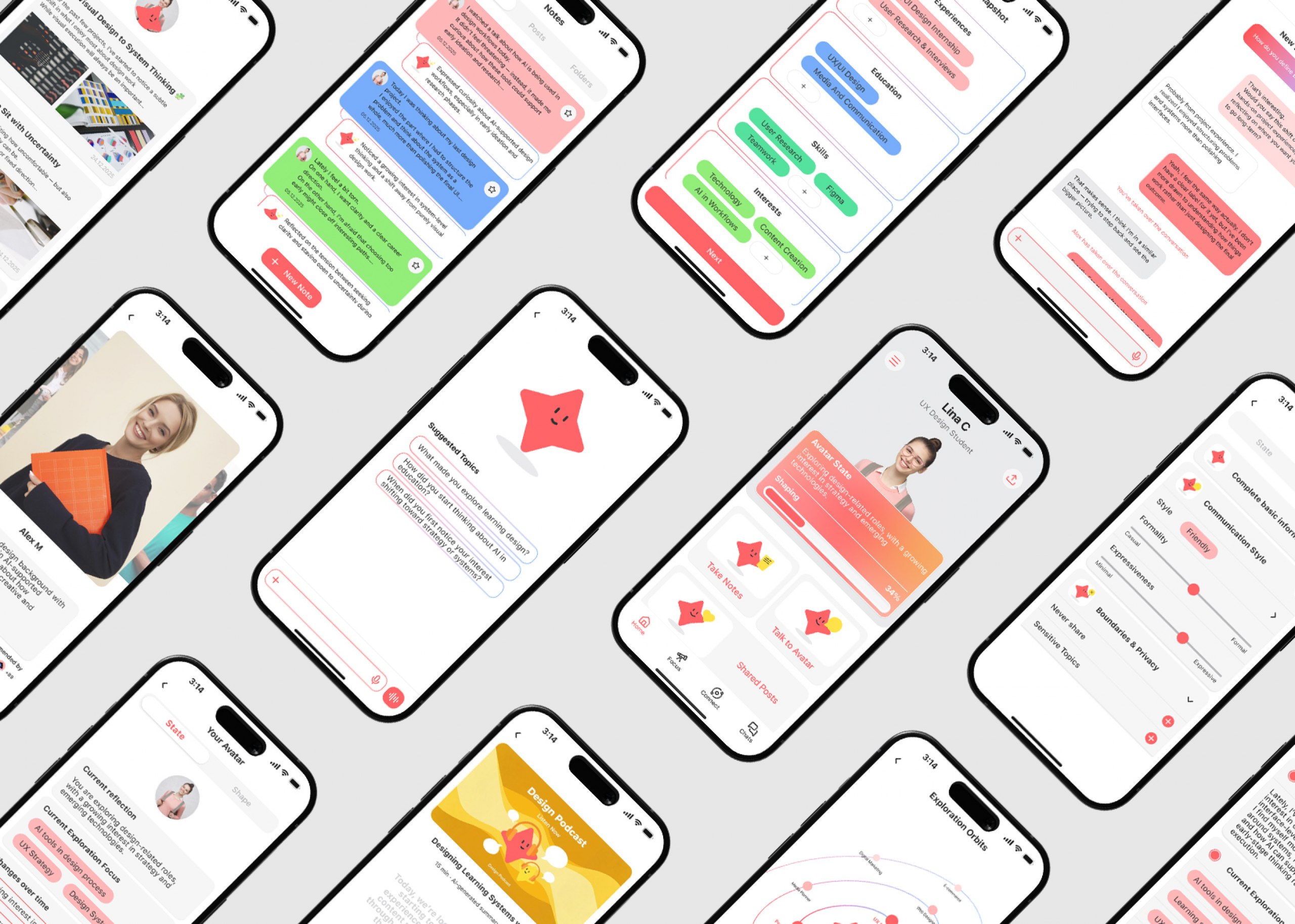 KI-gestütztes Explorationstool mit Career Avatar für Reflexion und Vernetzung