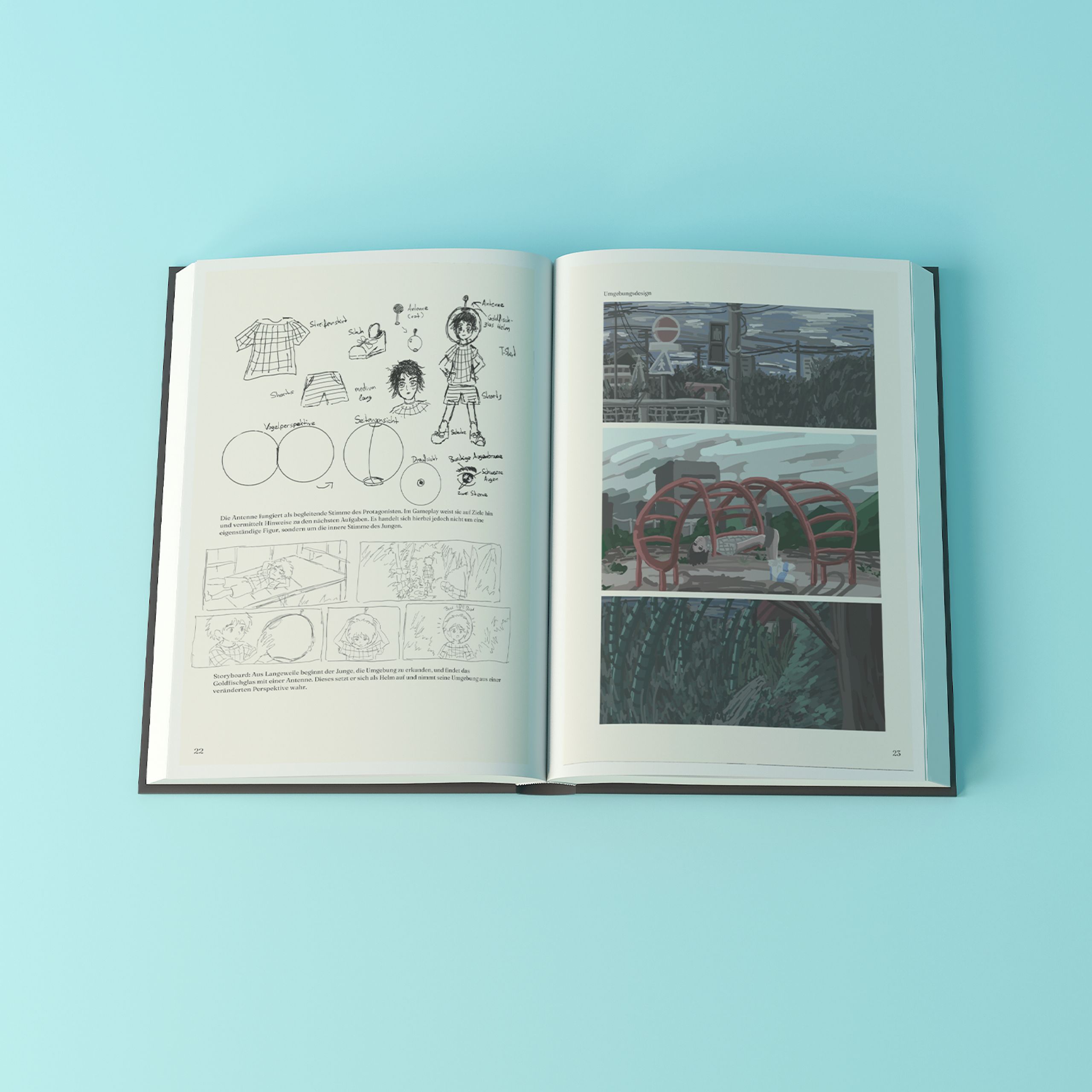 Concept Art für ein Single Player Spiel