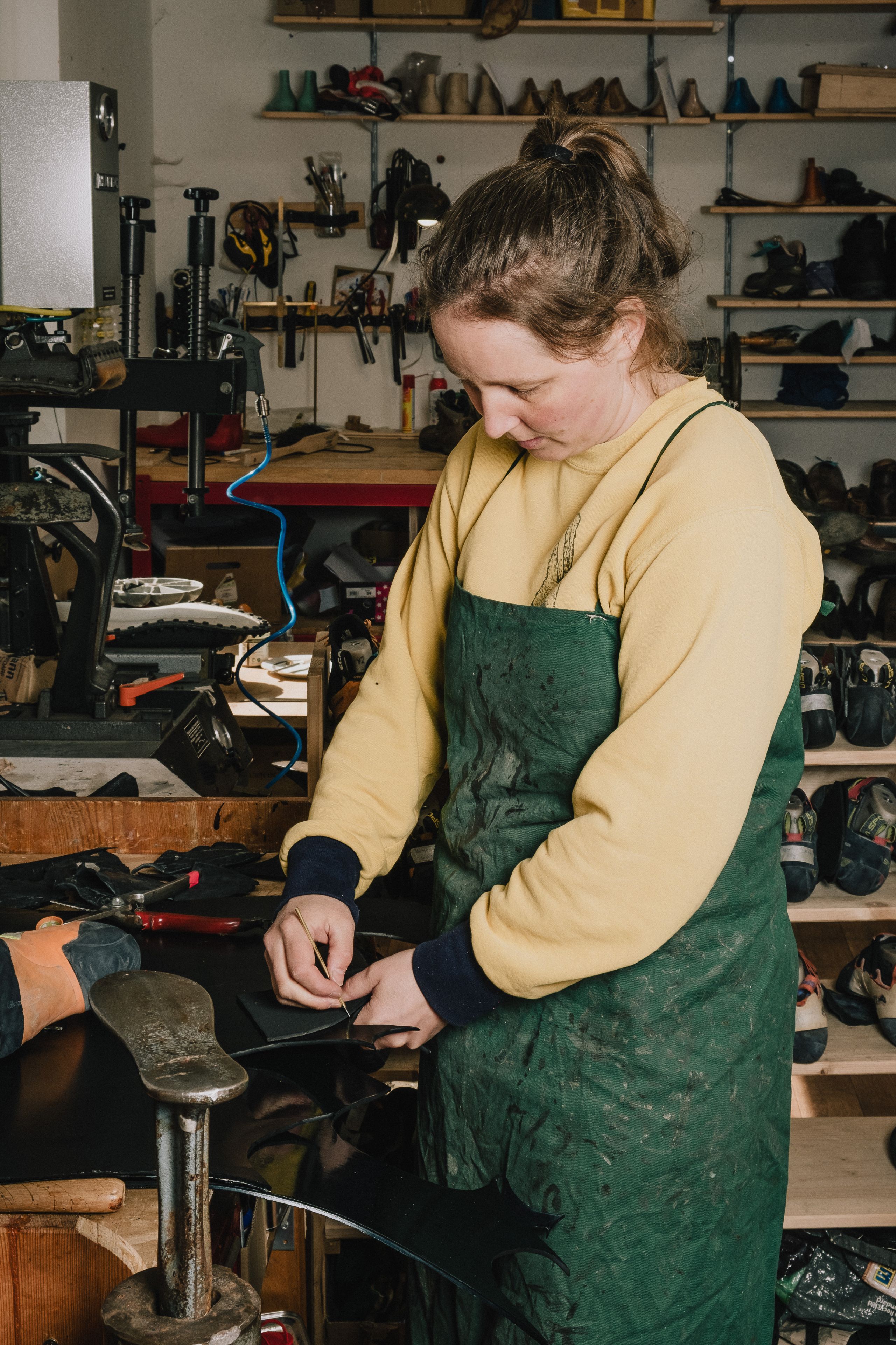 Eine fotografische Arbeit über Frauen im Handwerk