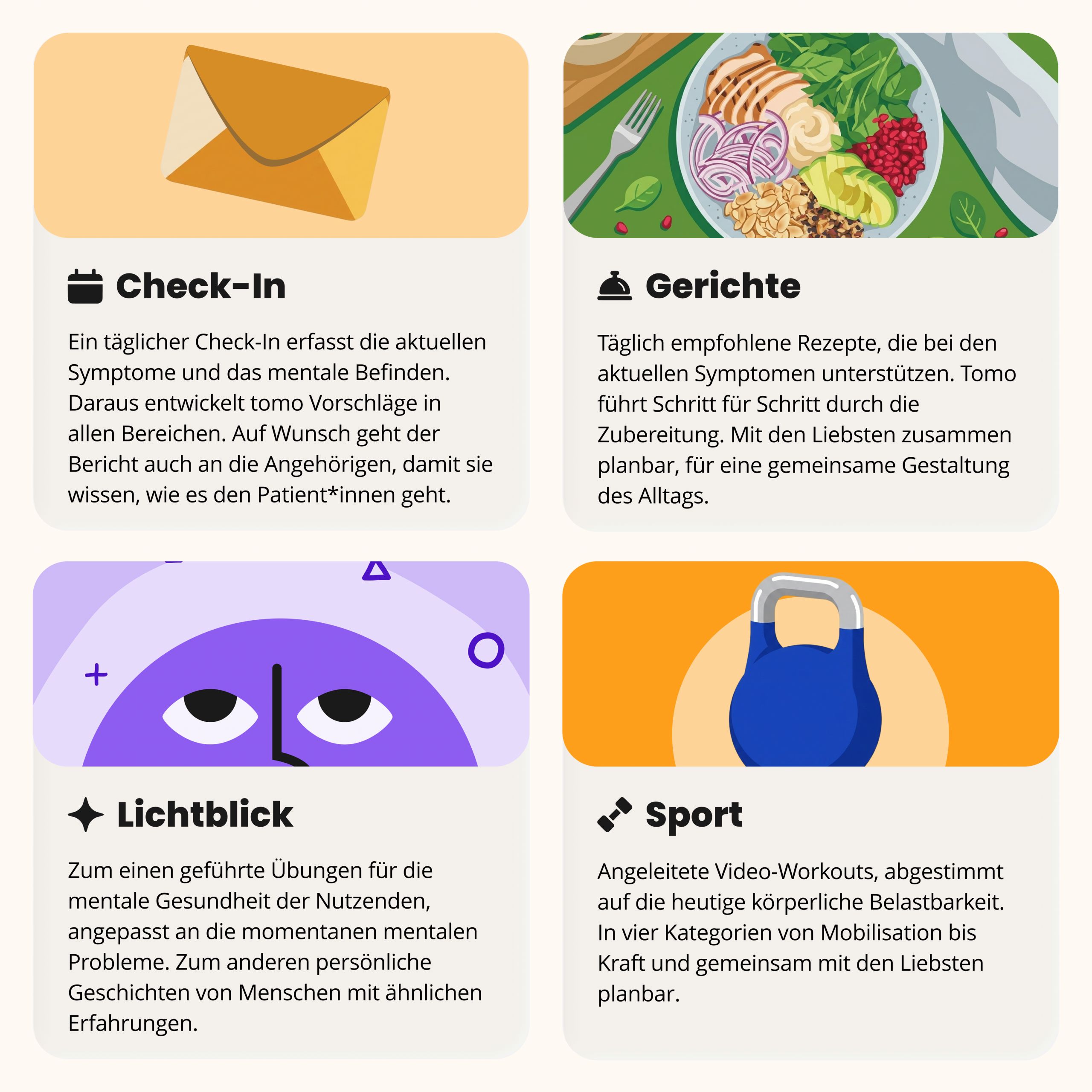 Die App für Krebspatienten und ihre Angehörigen in der ambulanten Selbstpflege