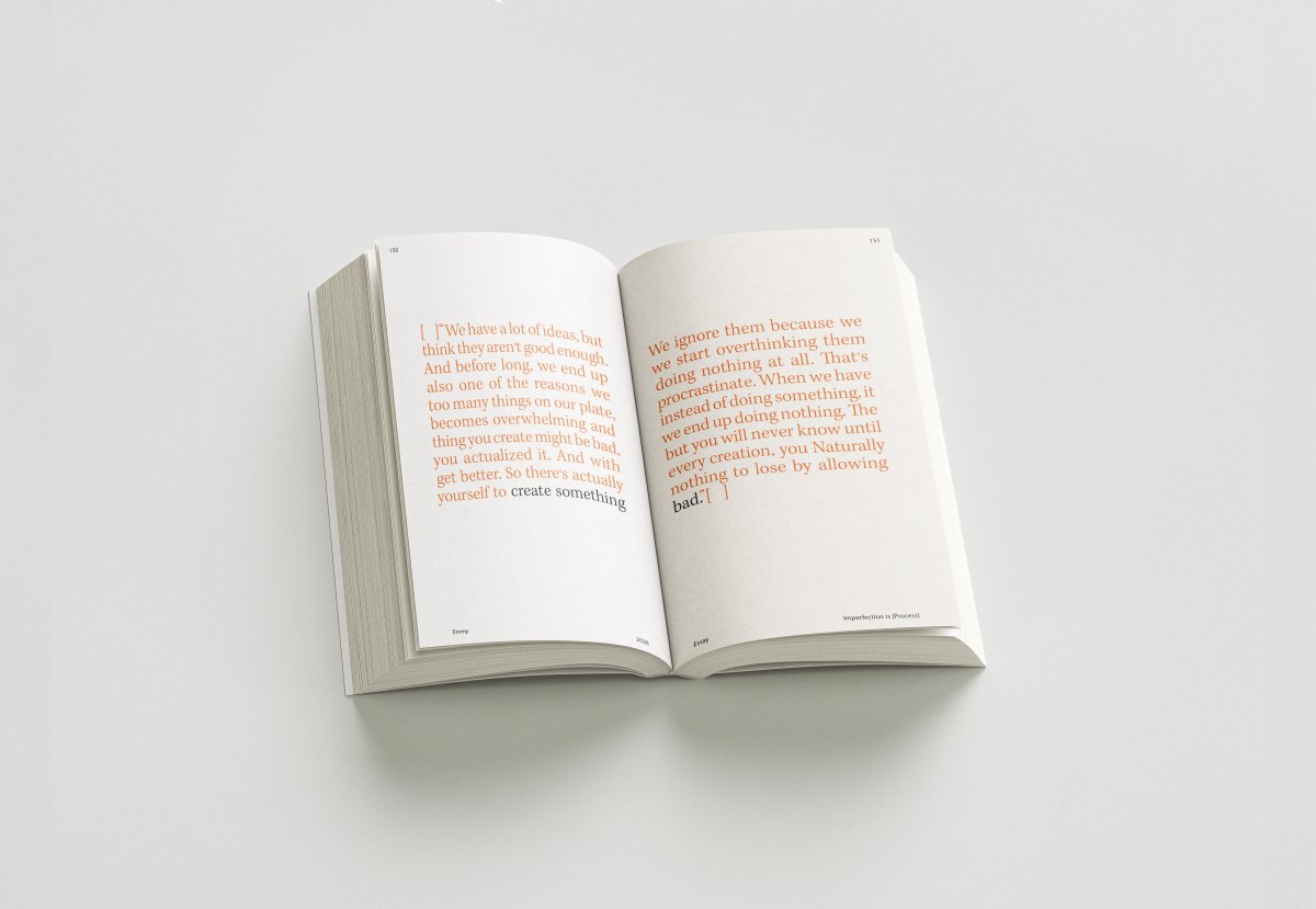 Eine Sammlung literarischer Texte und Illustrationen über Imperfection